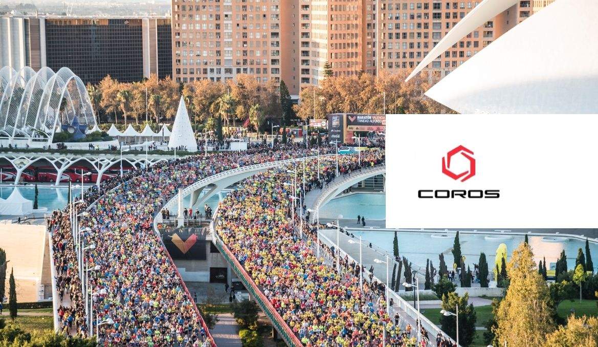 COROS se una a la familia del Medio Maratón y Maratón de Valencia. 