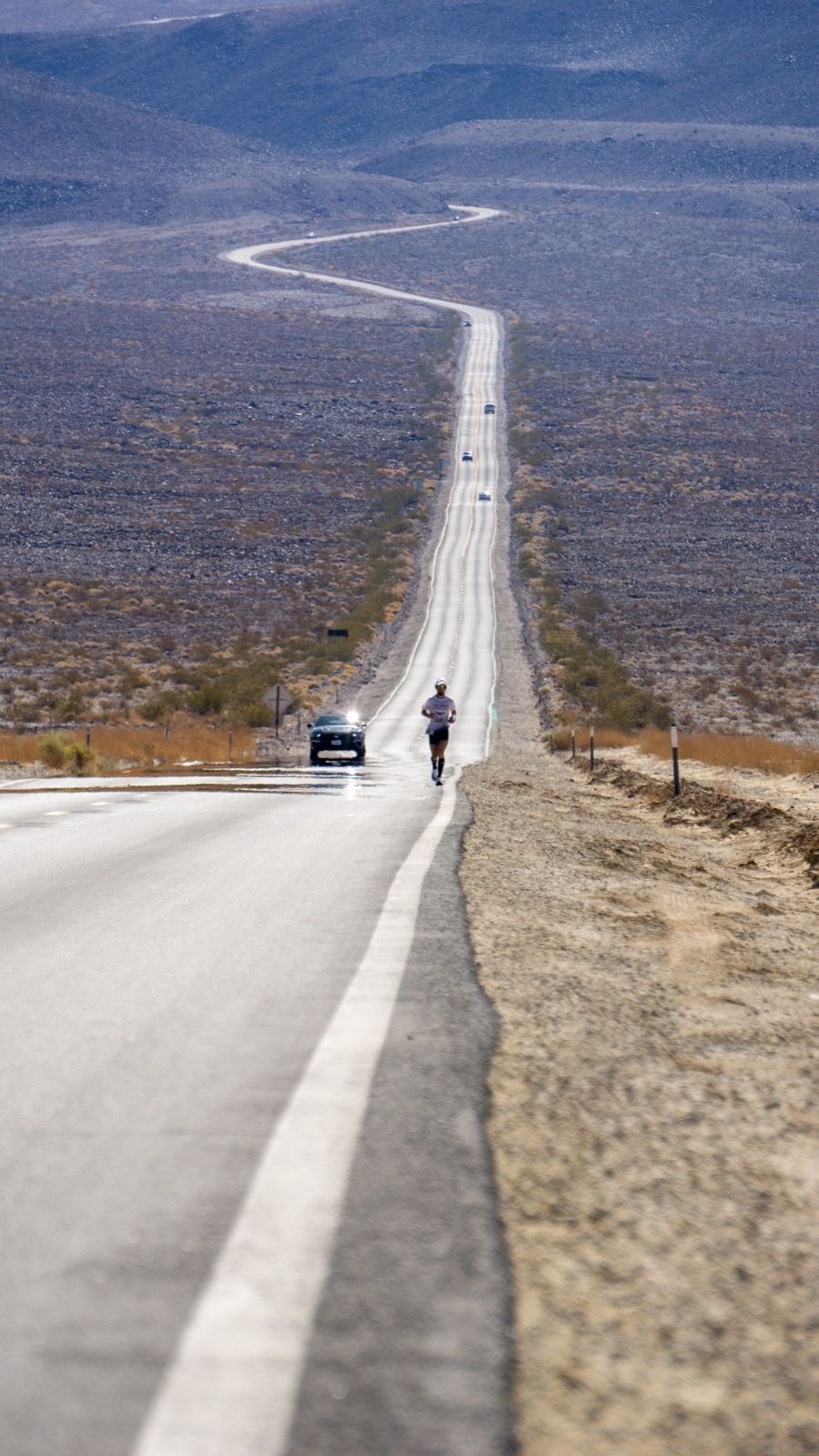 El Valle de la Muerte es el despiadado escenario de Badwater 135. JOAQUÍN CANDEL El Valle de la Muerte es el despiadado escenario de Badwater 135. JOAQUÍN CANDEL