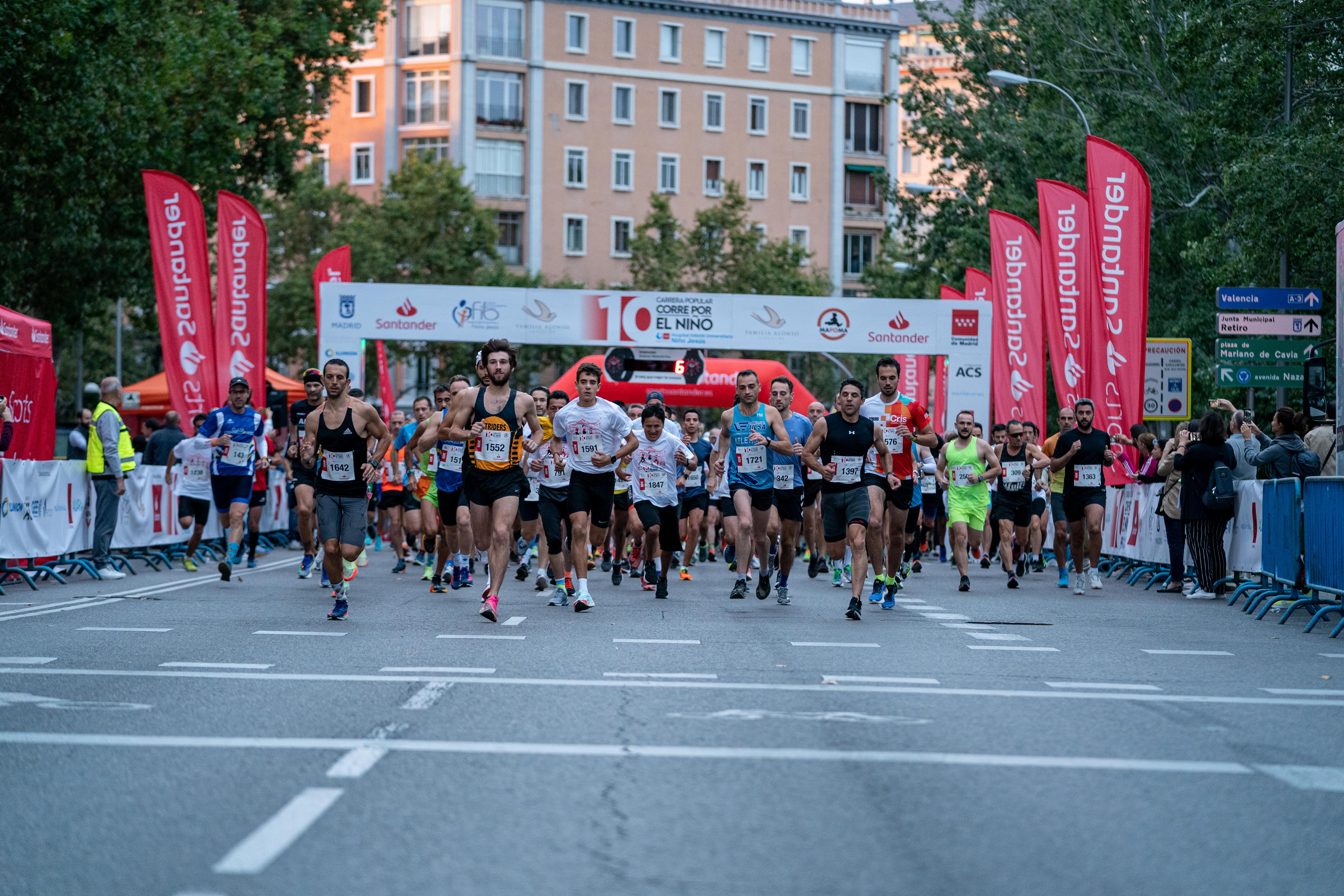 Corre por el Niño se disputará en Madrid el domingo 8 de octubre. IZAN GALIÁN - MAPOMA