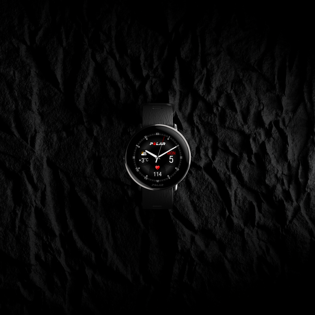 polar ignite 3 titanium negro 01