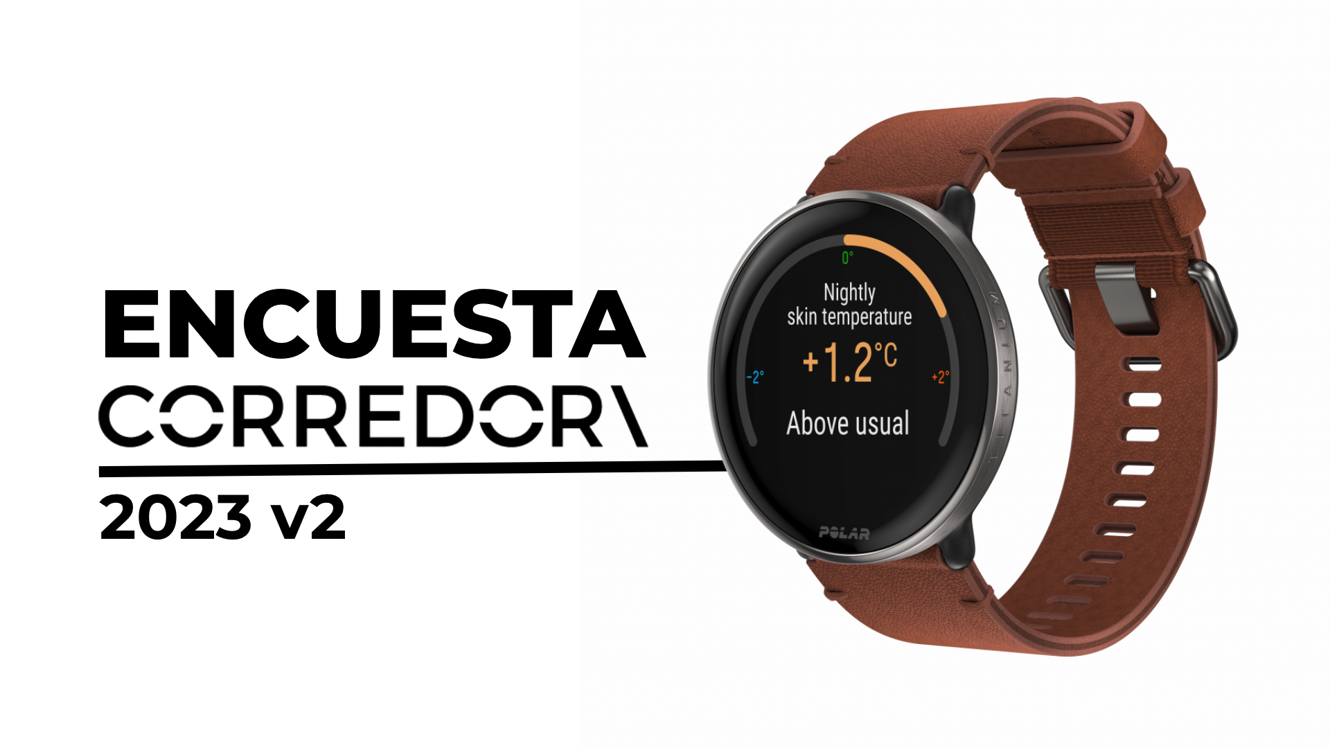 Participa en la Encuesta Corredor 2023 y gana este Polar.