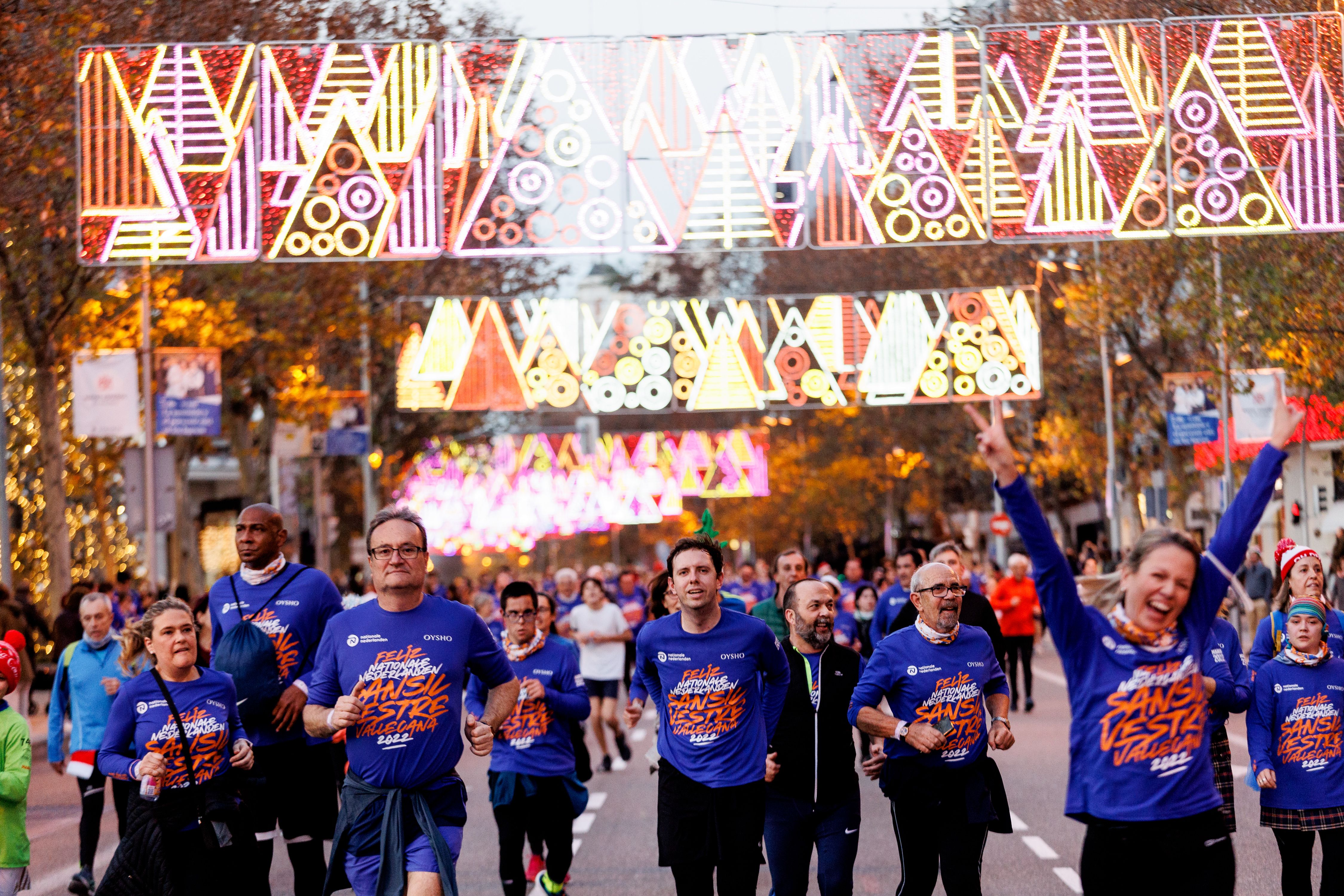 Nationale Nederlanden San Silvestre Vallecana es una de las mejores experiencias que pueden vivirse en el running mundial. AITOR AUDICANA