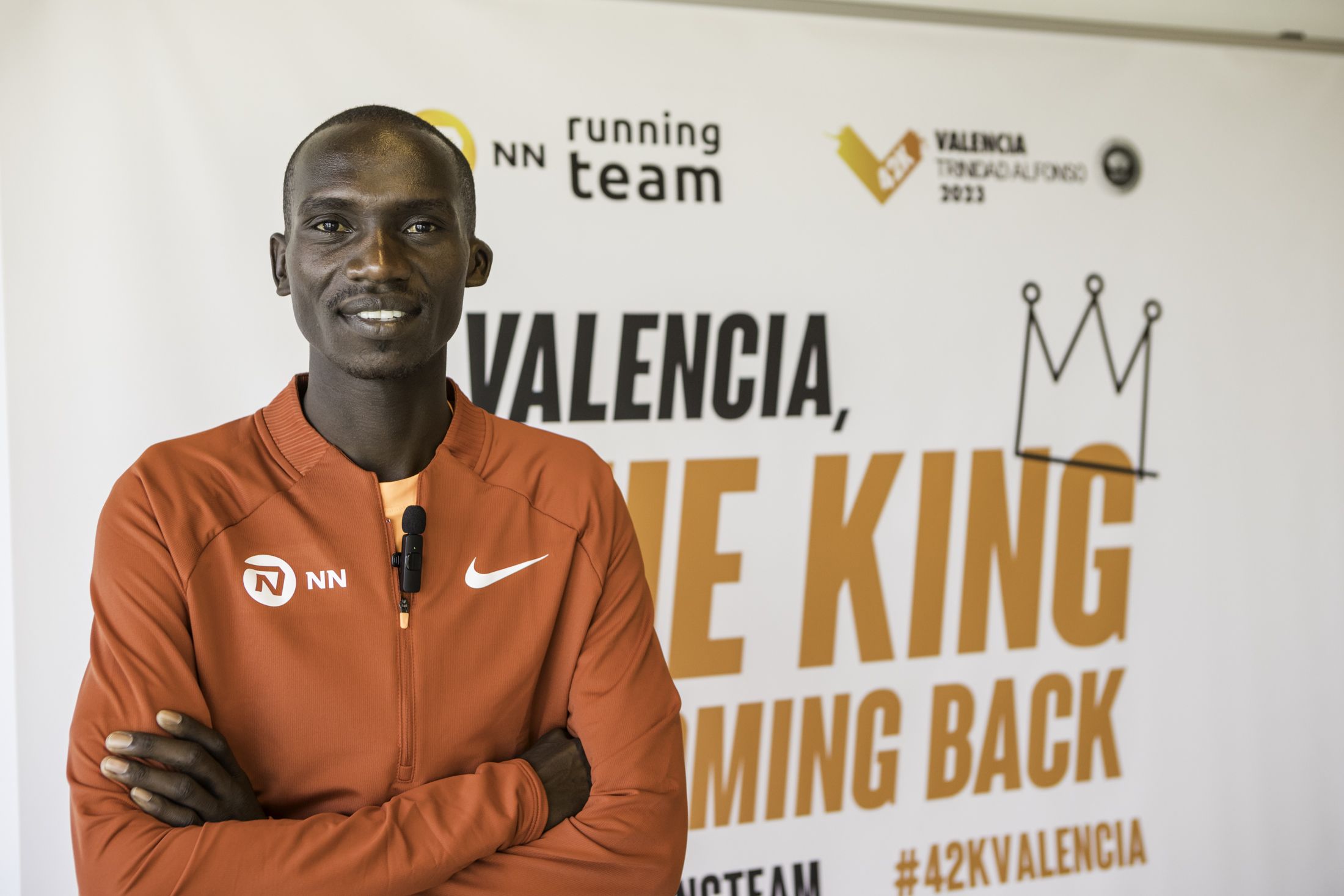  Joshua Chpetegei debutará en maratón el próximo 3 de diciembre en Valencia.