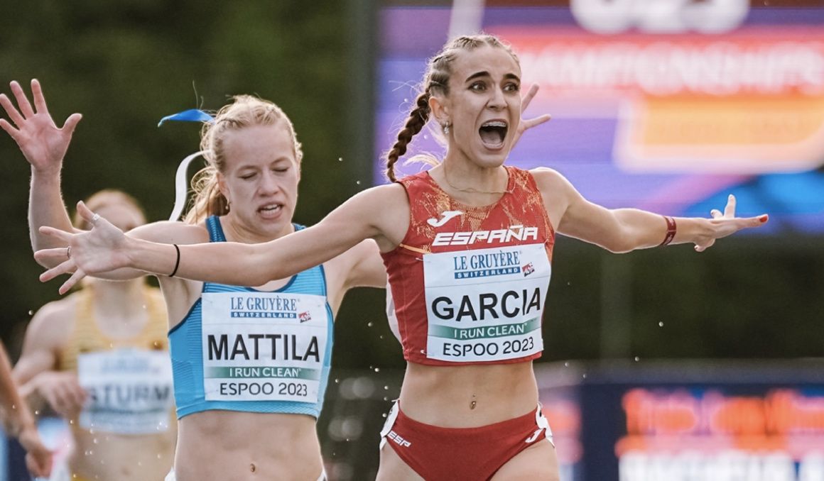Daniela García ha sido una de las atletas Sub23 que regresa a España con una medalla de oro del Europeo. SPORTMEDIA.