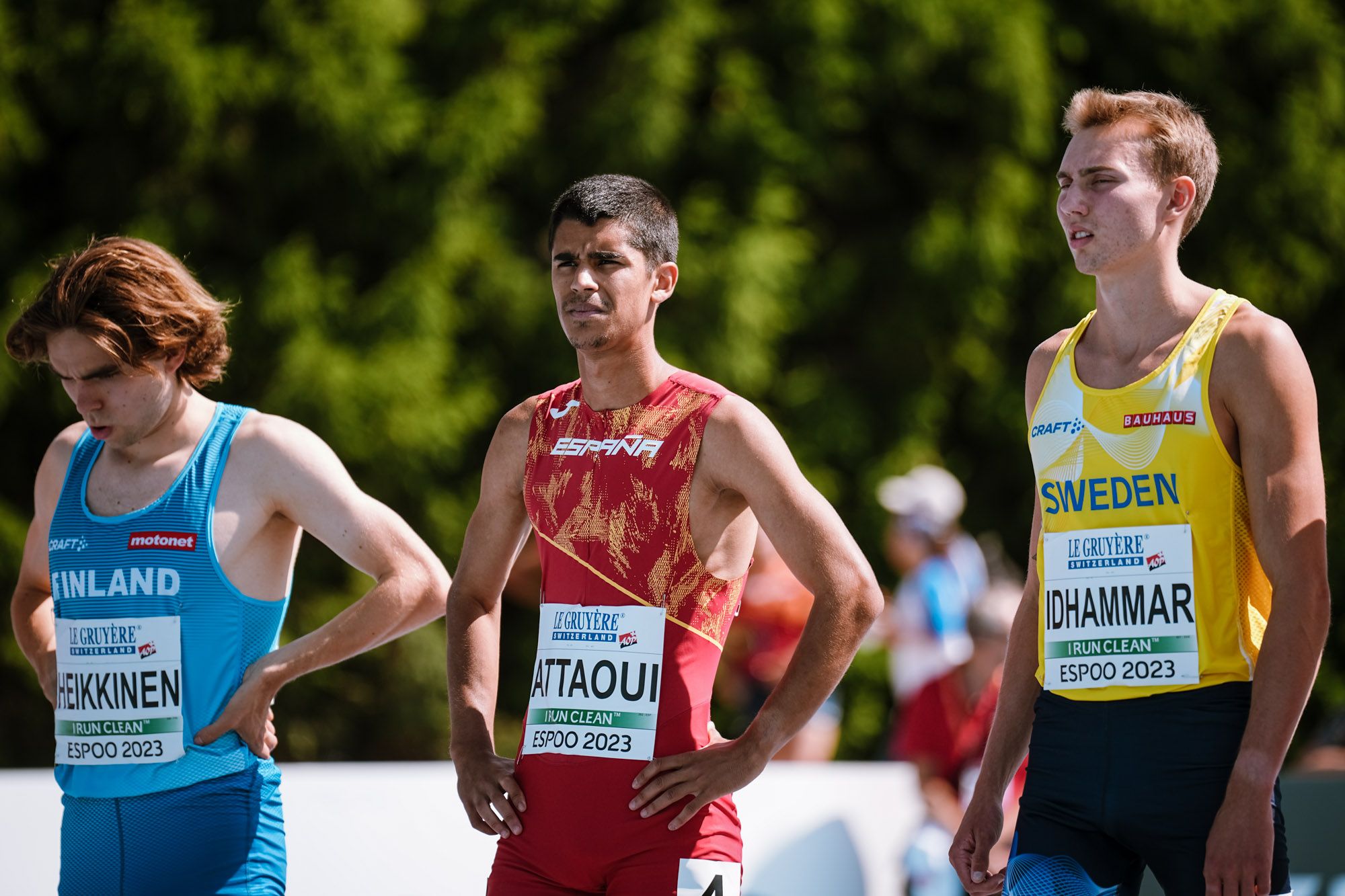 Mohamed Attaoui será el hombre que acompañe a Mariano García en los 800 metros de Glasgow 2024. SPORTMEDIA