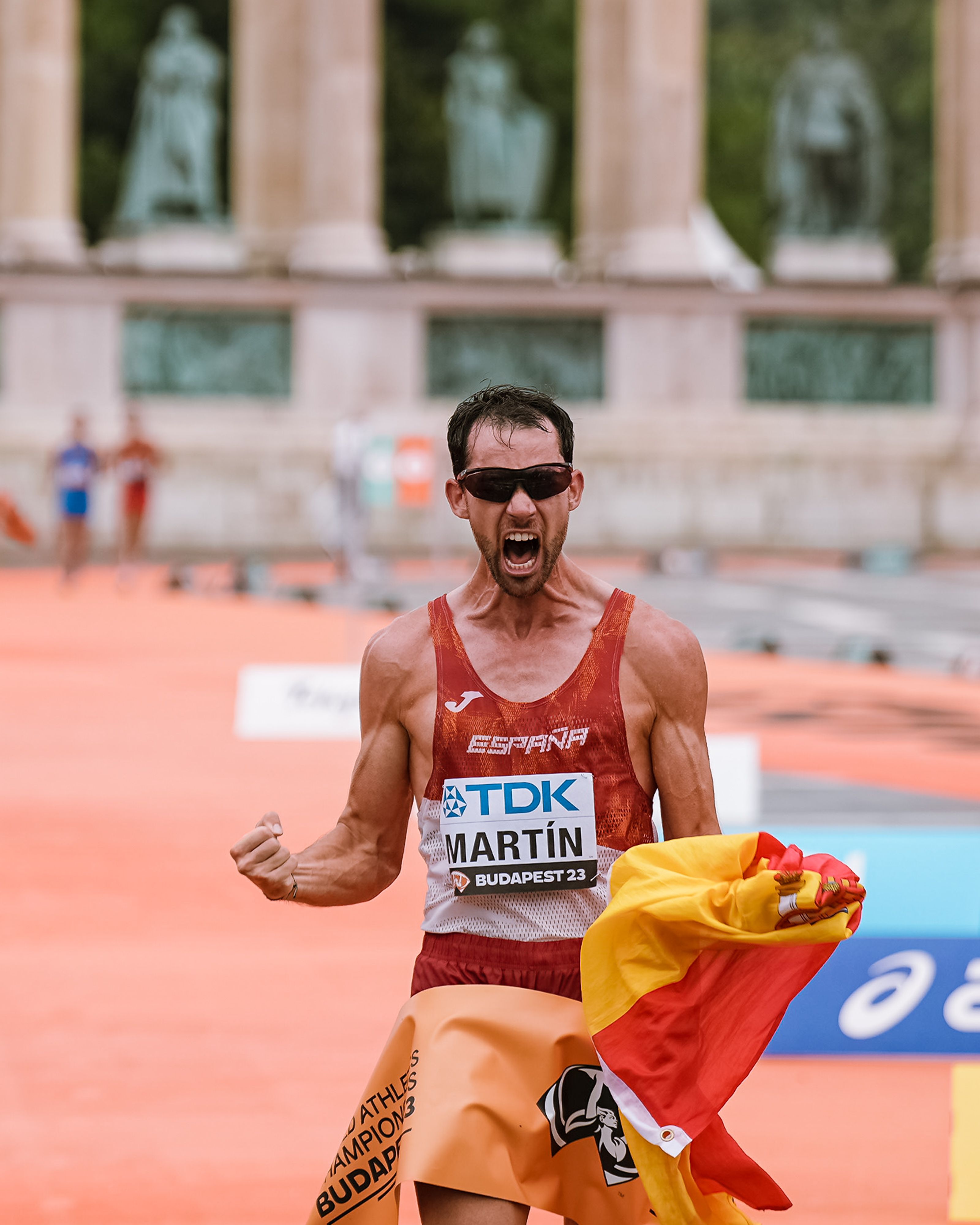 El extremeño había comentado en la previa a esta final que tenía una cuenta pendiente con los Mundiales de atletismo. SPORTMEDIA.