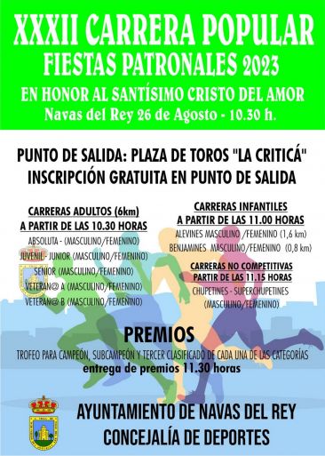 CARRERA NAVAS AGOSTO 2023