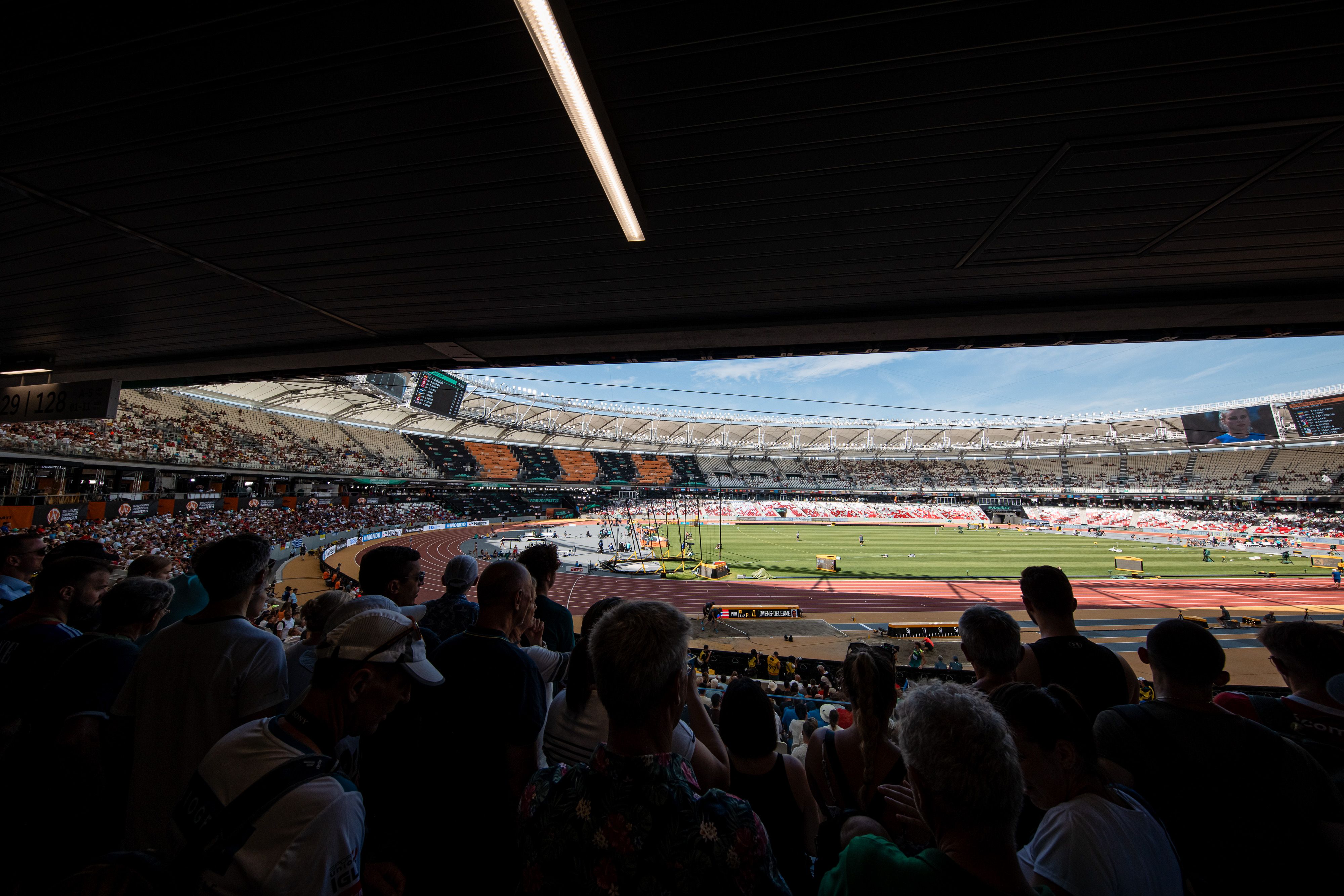El público ha vibrado con todas y cada una de las pruebas que se han celebrado en el Campeonato del Mundo de Atletismo de Budapest. SPORTMEDIA.