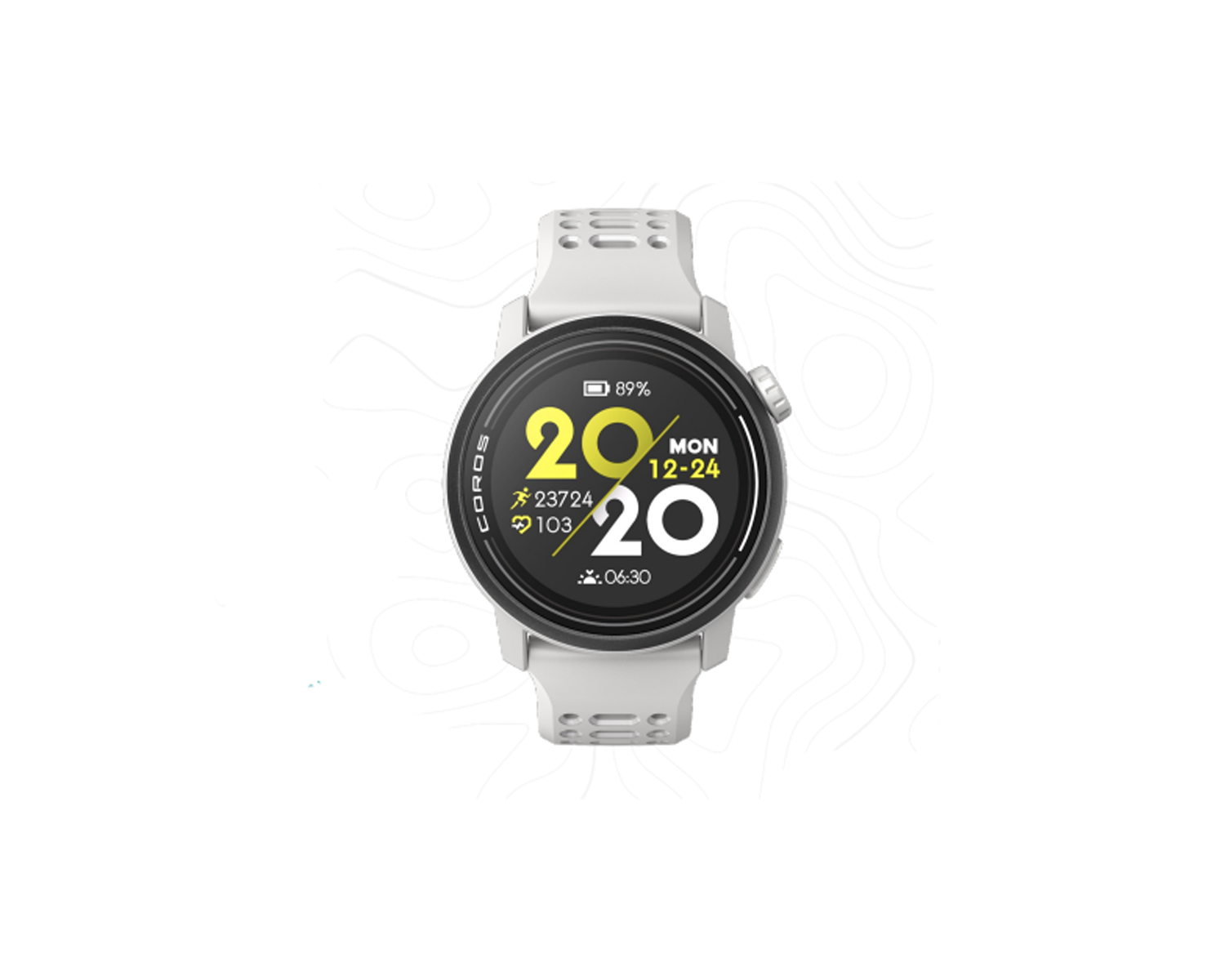 Detalle del nuevo COROS Pace 3, el mejor GPS en relación calidad/precio.