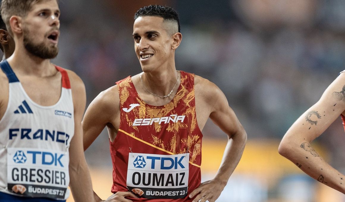 Ouassim Oumaiz es uno de los cinco atletas elegidos por la RFEA para representar a España en el primer mundial en ruta. SPORTMEDIA.