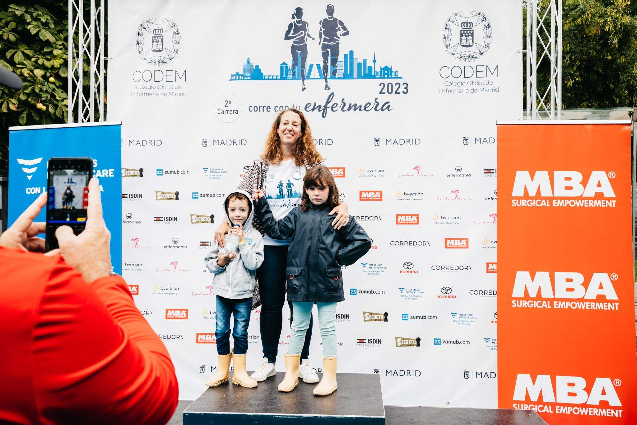 Las mejores fotos del ambiente post meta de la carrera Corre con tu Enfermera 2023. 1