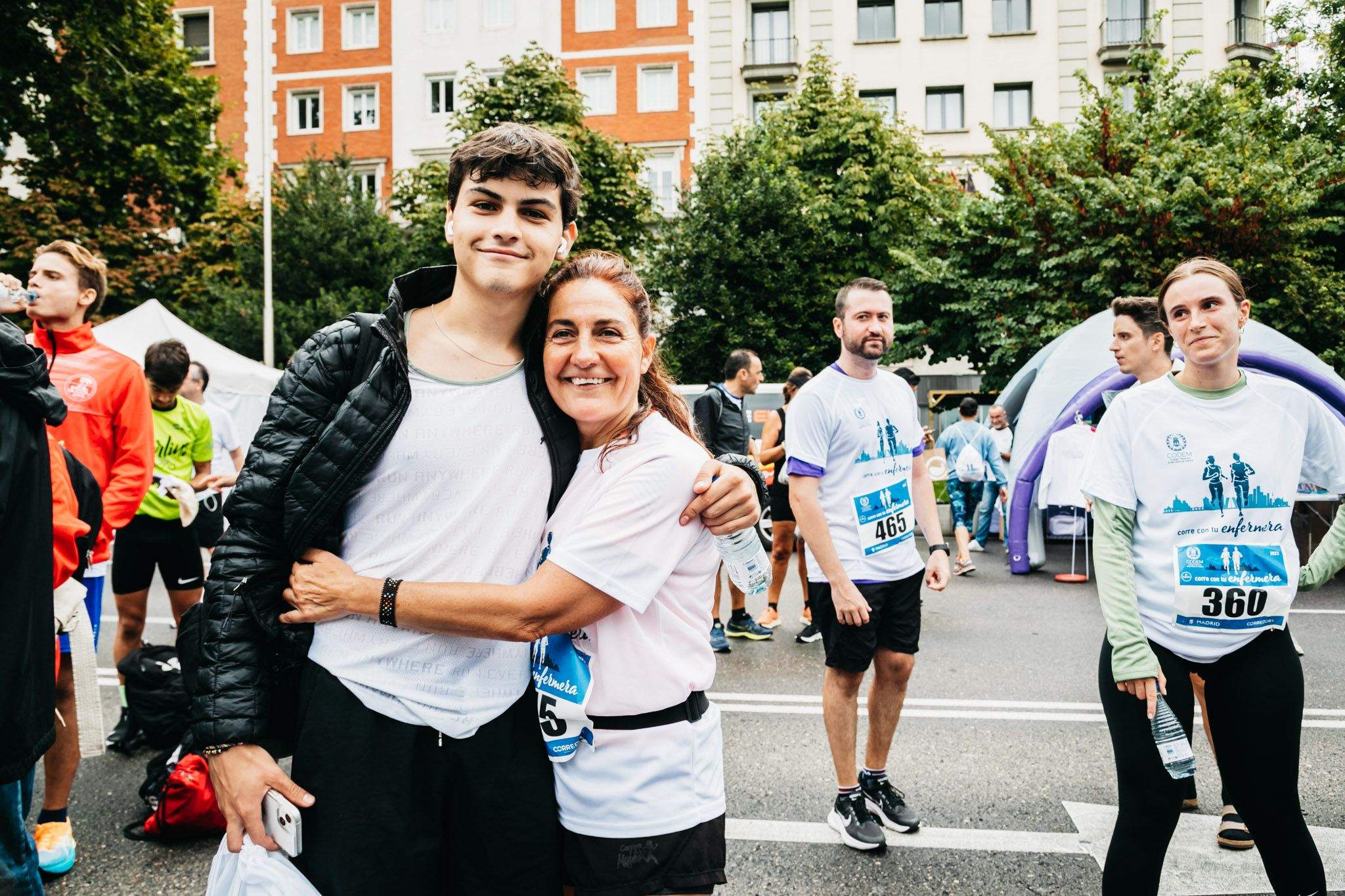 Las mejores fotos del ambiente post meta de la carrera Corre con tu Enfermera 2023. 4