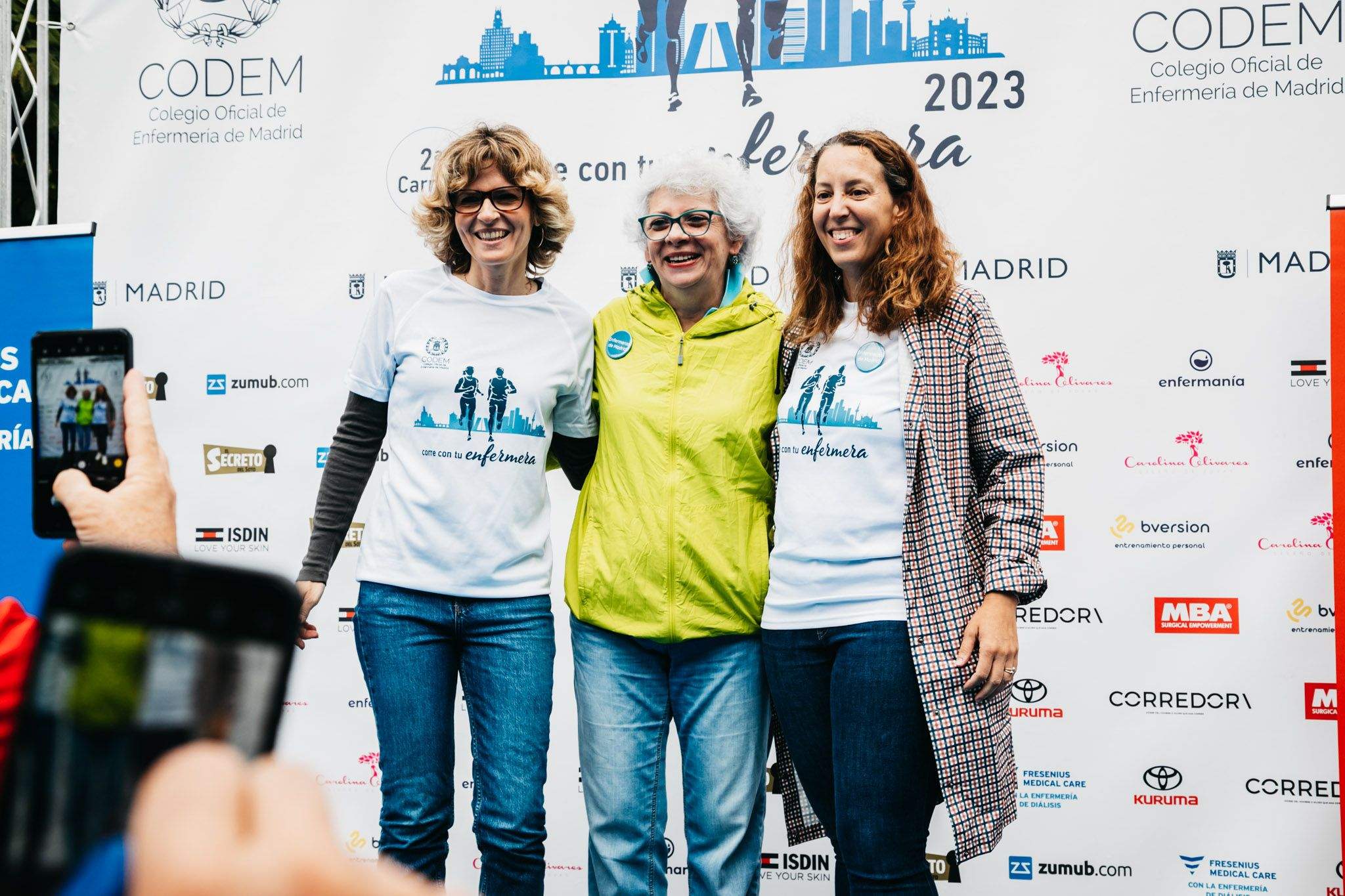 Las mejores fotos del ambiente post meta de la carrera Corre con tu Enfermera 2023. 7