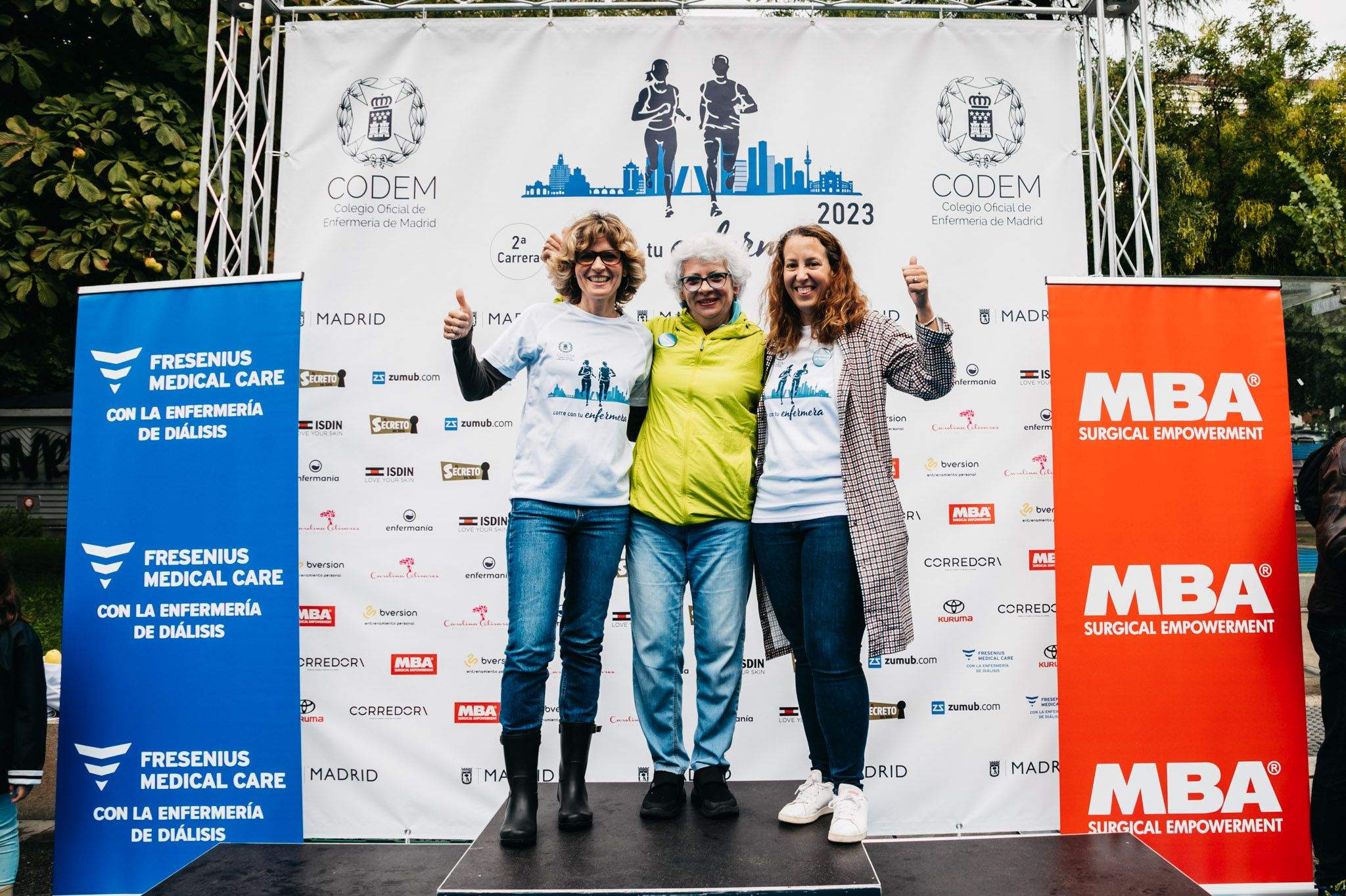 Las mejores fotos del ambiente post meta de la carrera Corre con tu Enfermera 2023. 8