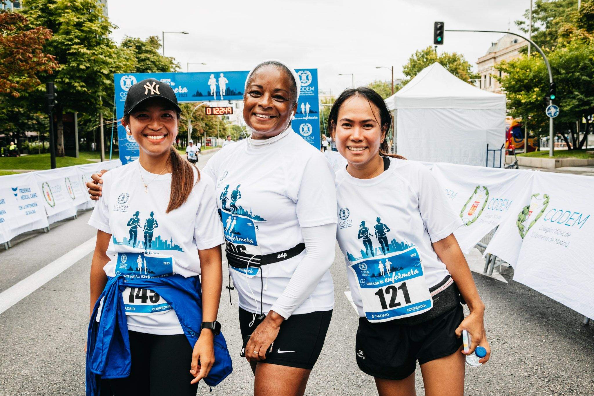 Las mejores fotos del ambiente post meta de la carrera Corre con tu Enfermera 2023. 13