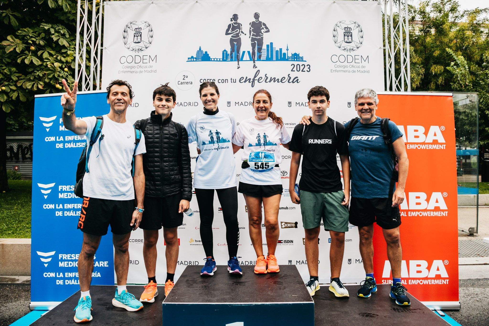 Las mejores fotos del ambiente post meta de la carrera Corre con tu Enfermera 2023. 16