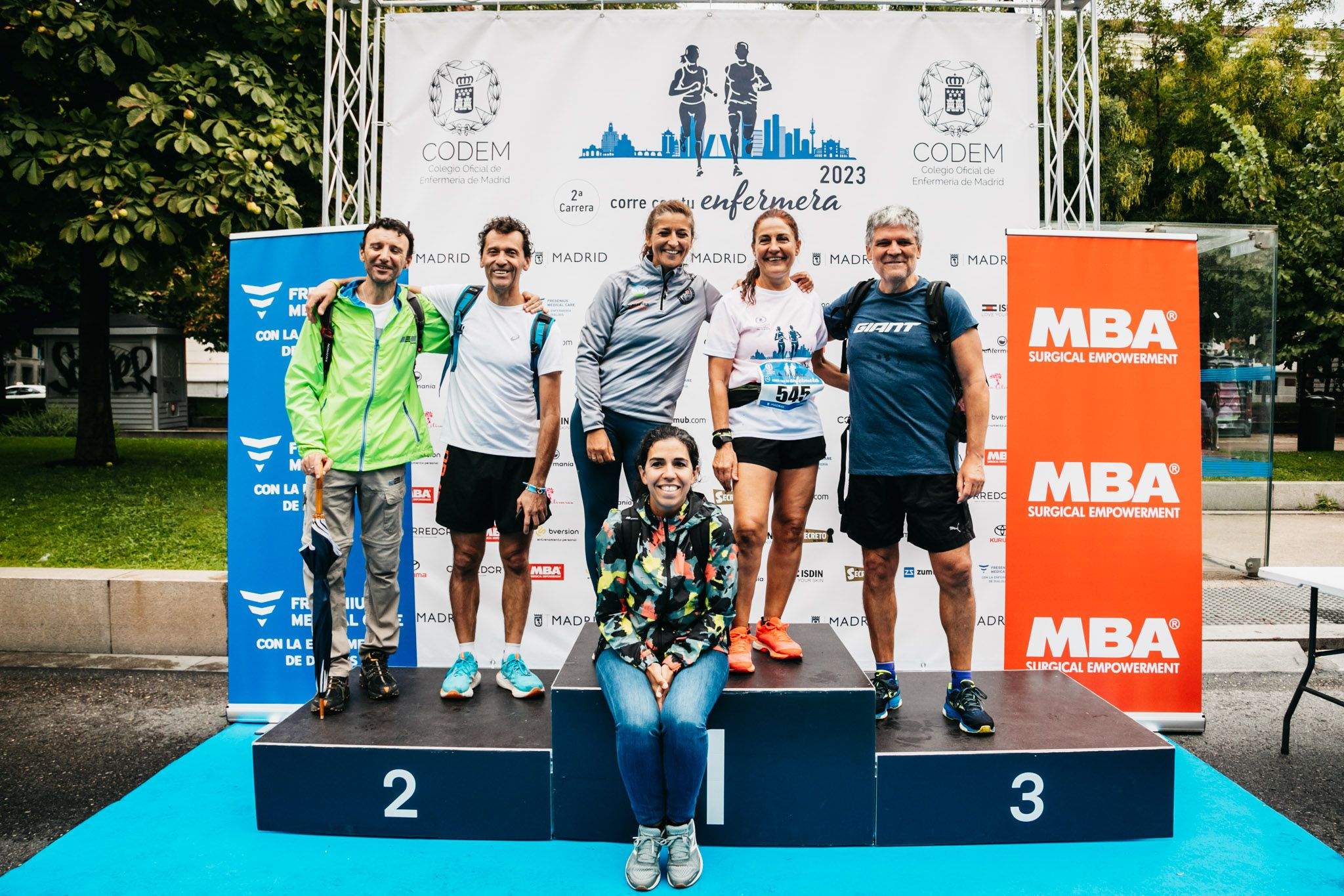 Las mejores fotos del ambiente post meta de la carrera Corre con tu Enfermera 2023. 19