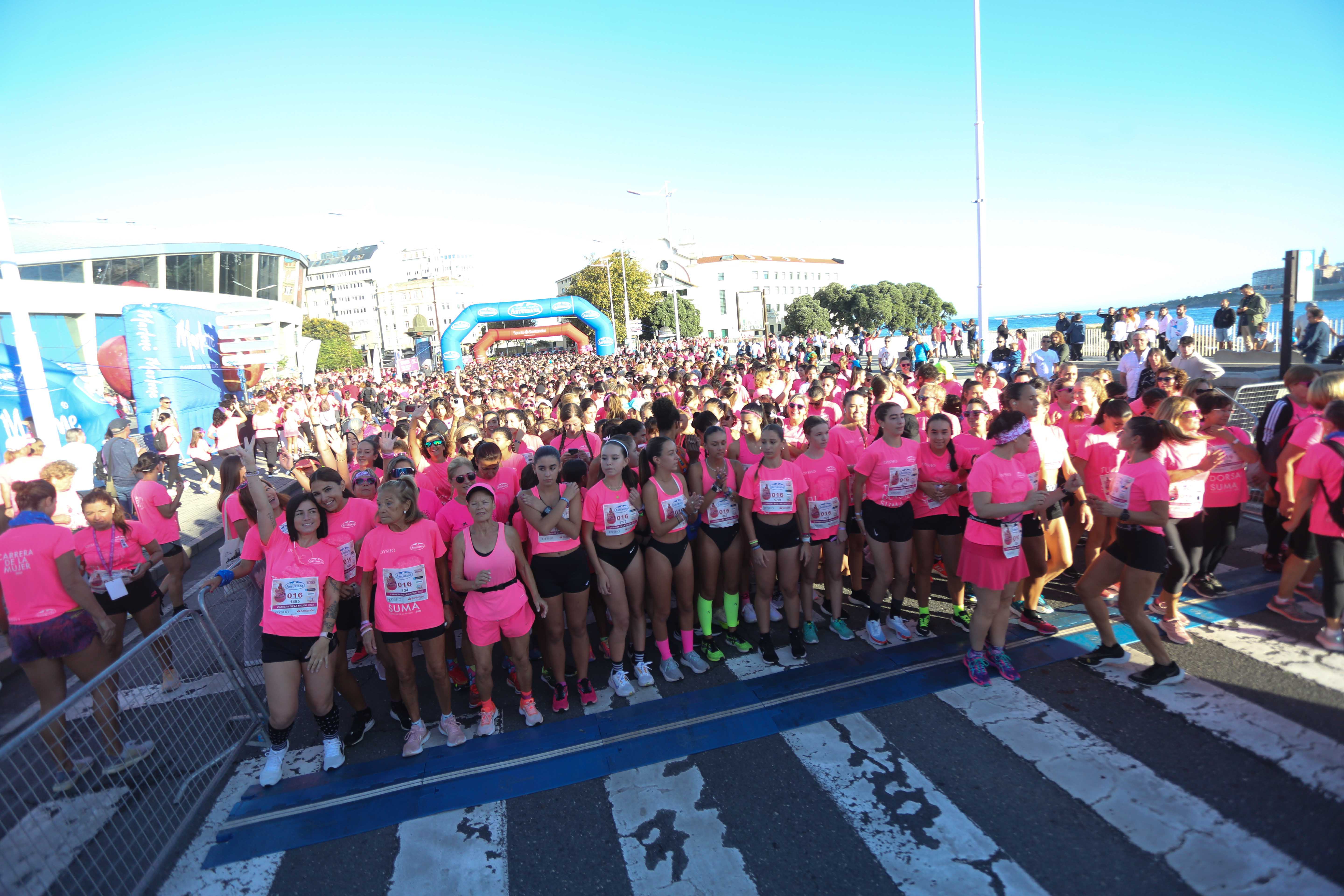 Salida Carrera de la Mujer A Coruña 2023. X17A0362