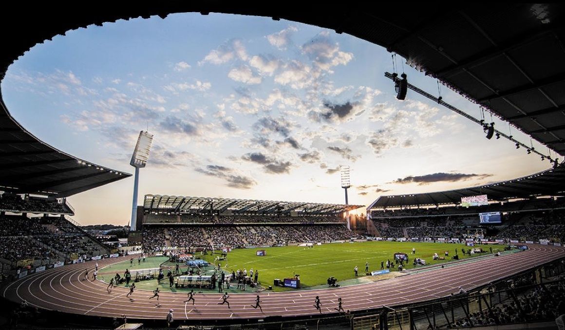 Una imagen del Estadio Rey Balduino de Bruselas, donde se disputará la final de la Diamond League 2026. MVD.