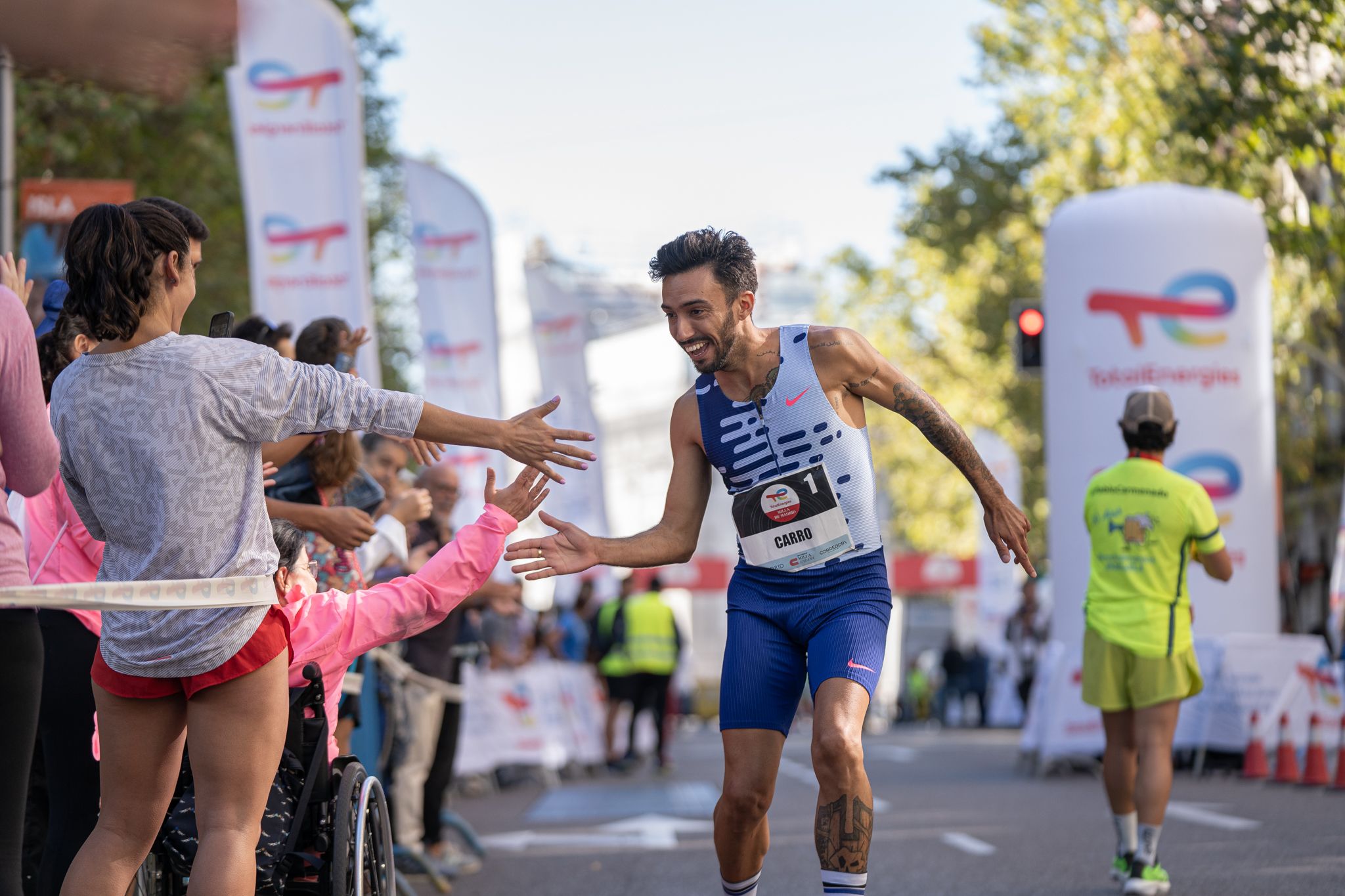 Las mejores imágenes de la TotalEnergies Milla de Madrid por Samshutter 35