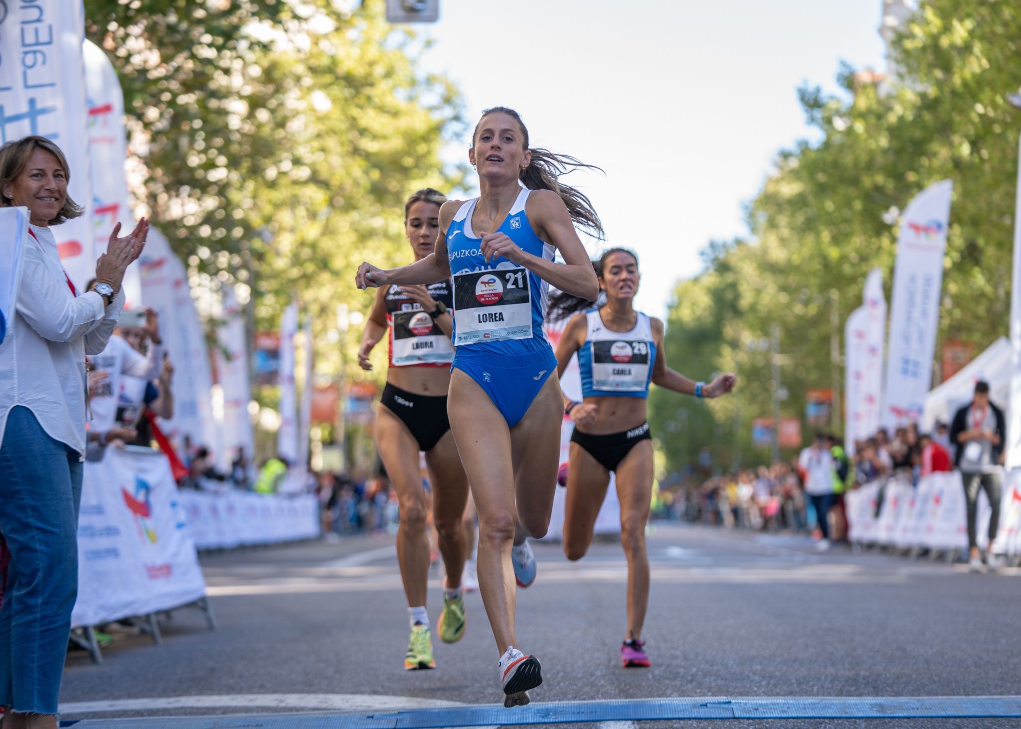 Las mejores imágenes de la TotalEnergies Milla de Madrid por Samshutter 40
