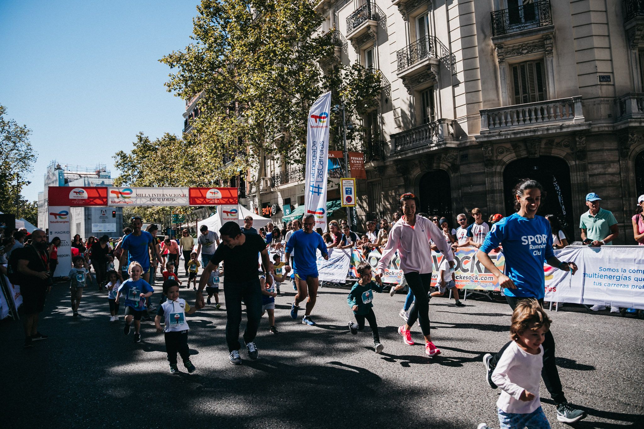 Las mejores fotos de las carreras infantiles en la TotalEnergies Milla Internacional de Madrid 2023. (5)