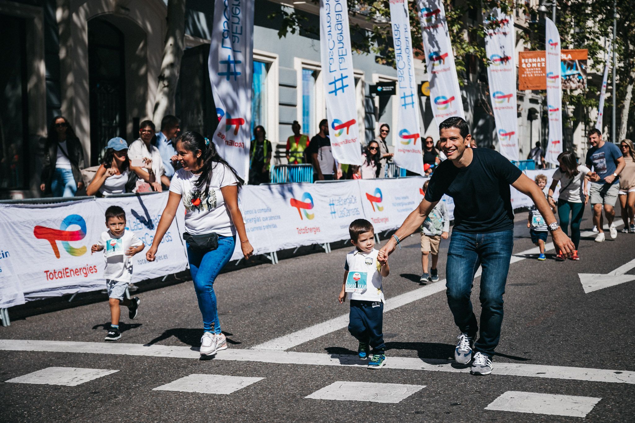 Las mejores fotos de las carreras infantiles en la TotalEnergies Milla Internacional de Madrid 2023. (10)