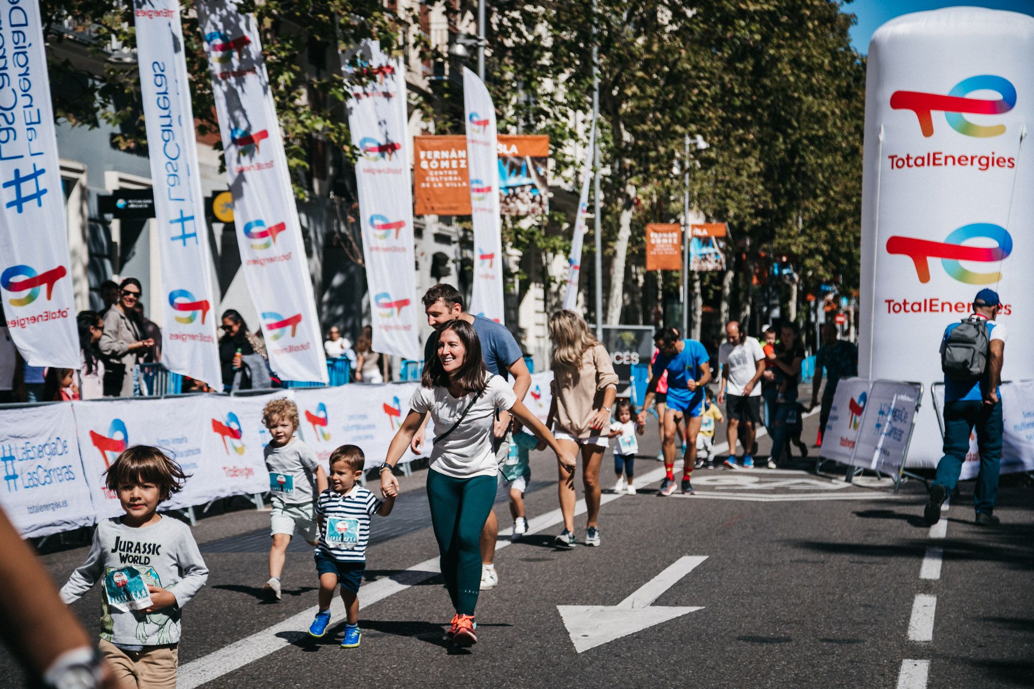Las mejores fotos de las carreras infantiles en la TotalEnergies Milla Internacional de Madrid 2023. (11)
