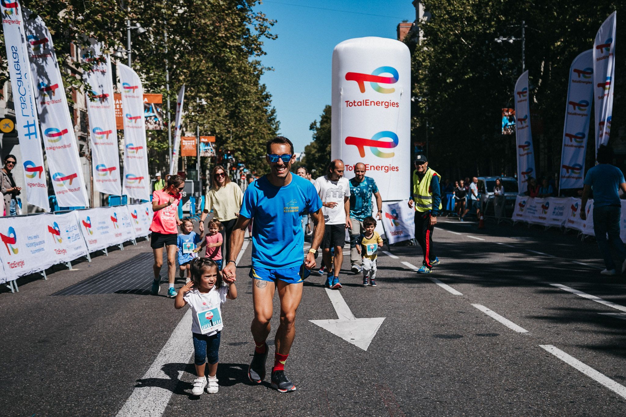 Las mejores fotos de las carreras infantiles en la TotalEnergies Milla Internacional de Madrid 2023. (14)
