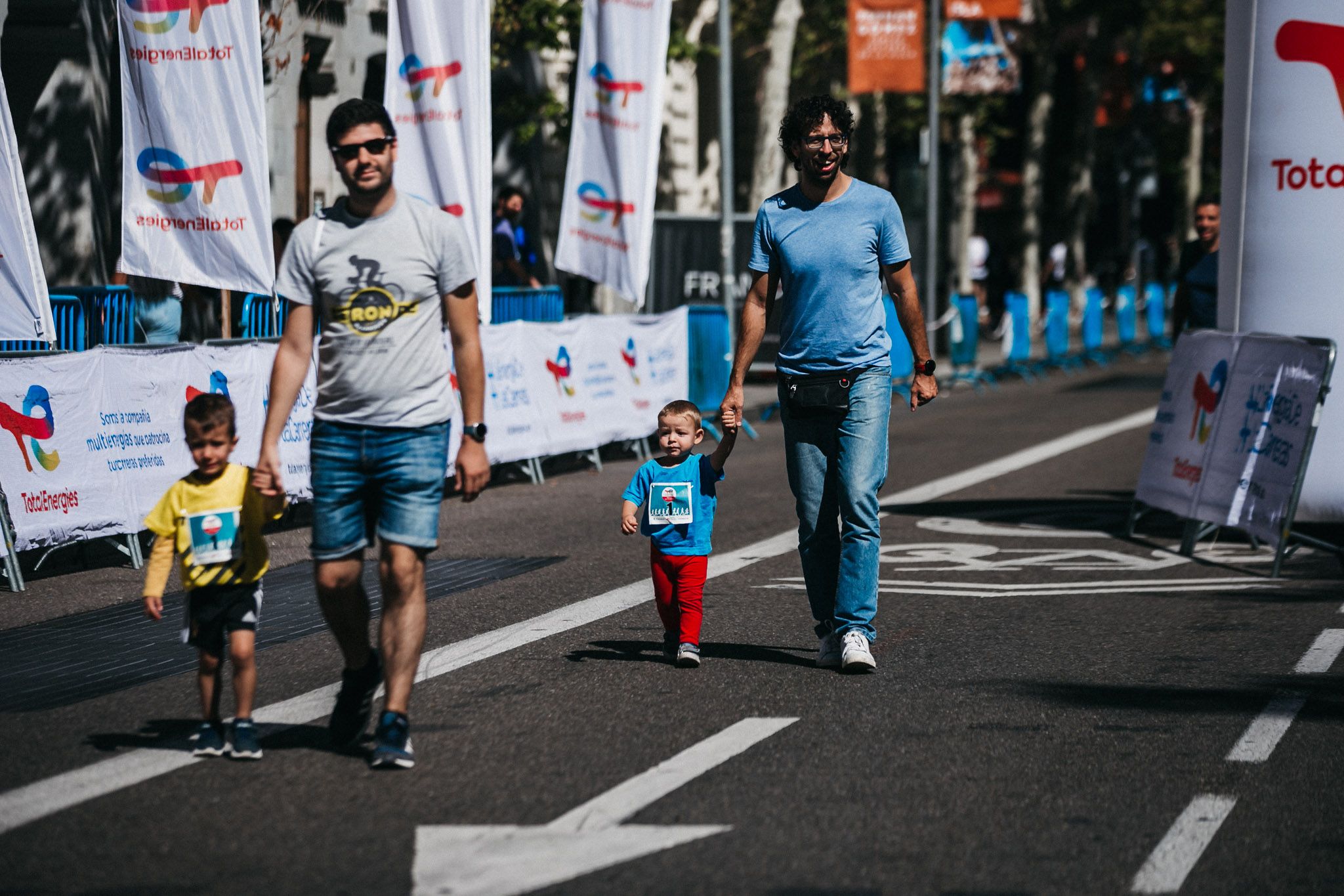 Las mejores fotos de las carreras infantiles en la TotalEnergies Milla Internacional de Madrid 2023. (21)