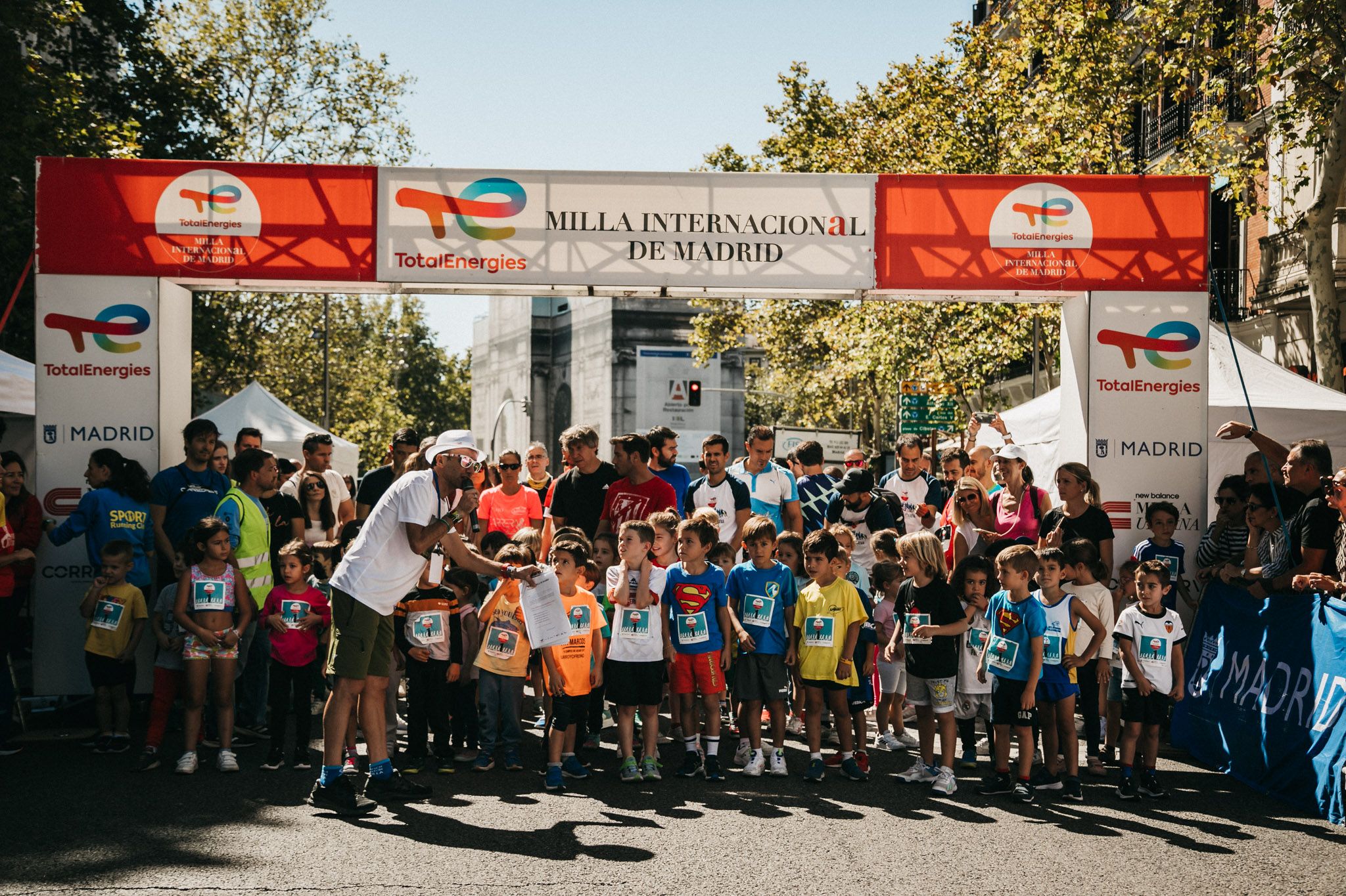 Las mejores fotos de las carreras infantiles en la TotalEnergies Milla Internacional de Madrid 2023. (33)