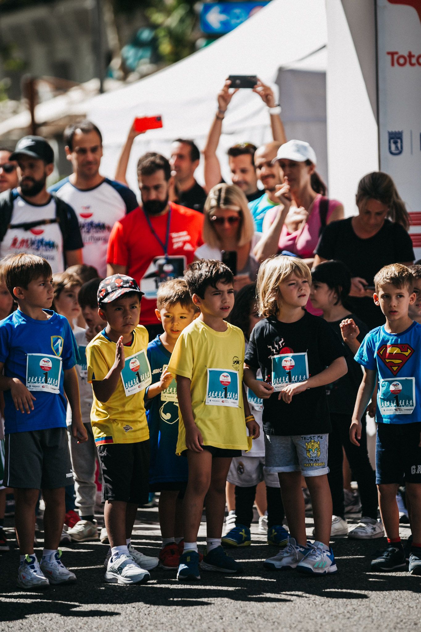 Las mejores fotos de las carreras infantiles en la TotalEnergies Milla Internacional de Madrid 2023. (36)