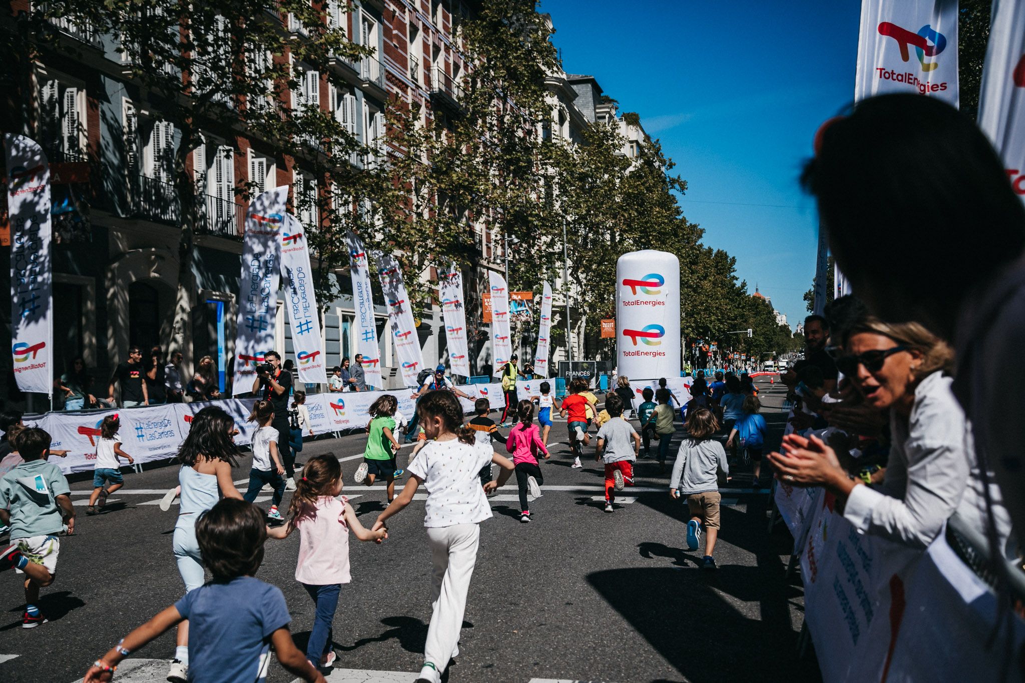 Las mejores fotos de las carreras infantiles en la TotalEnergies Milla Internacional de Madrid 2023. (42)