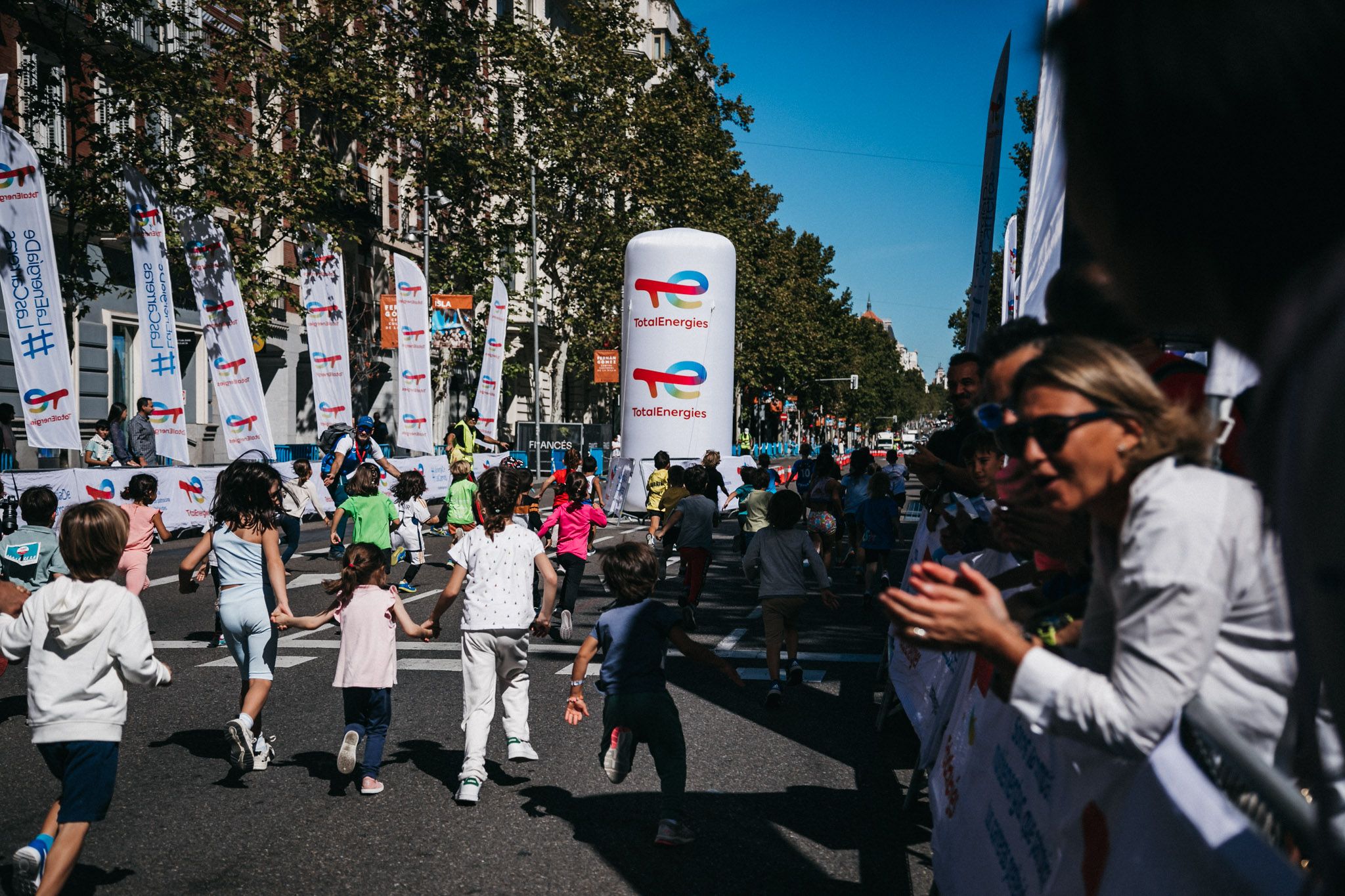 Las mejores fotos de las carreras infantiles en la TotalEnergies Milla Internacional de Madrid 2023. (43)