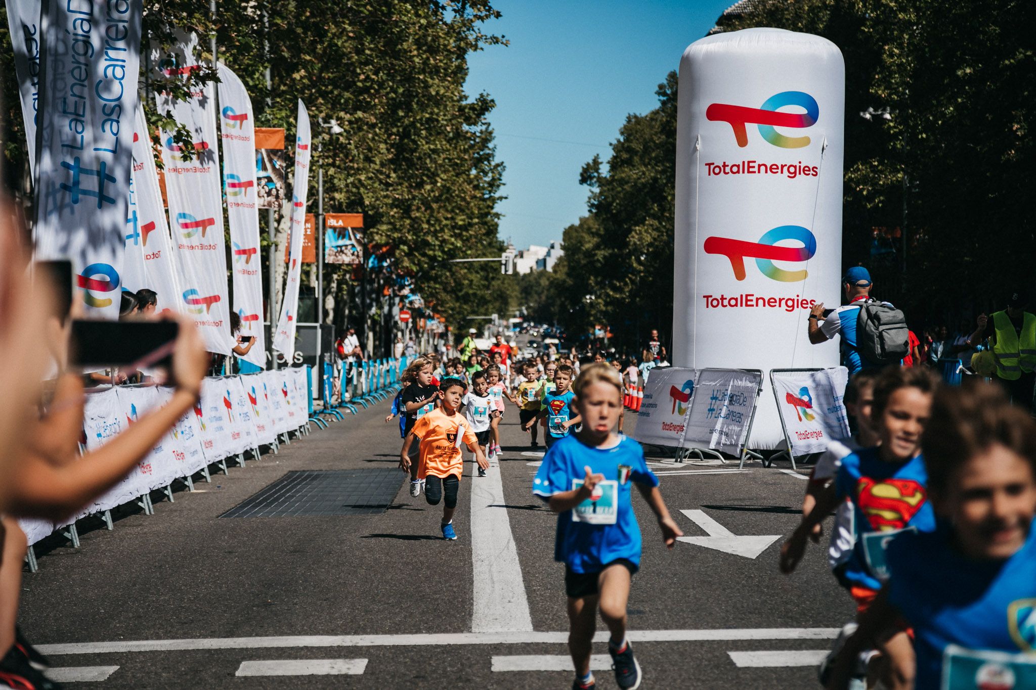 Las mejores fotos de las carreras infantiles en la TotalEnergies Milla Internacional de Madrid 2023. (47)
