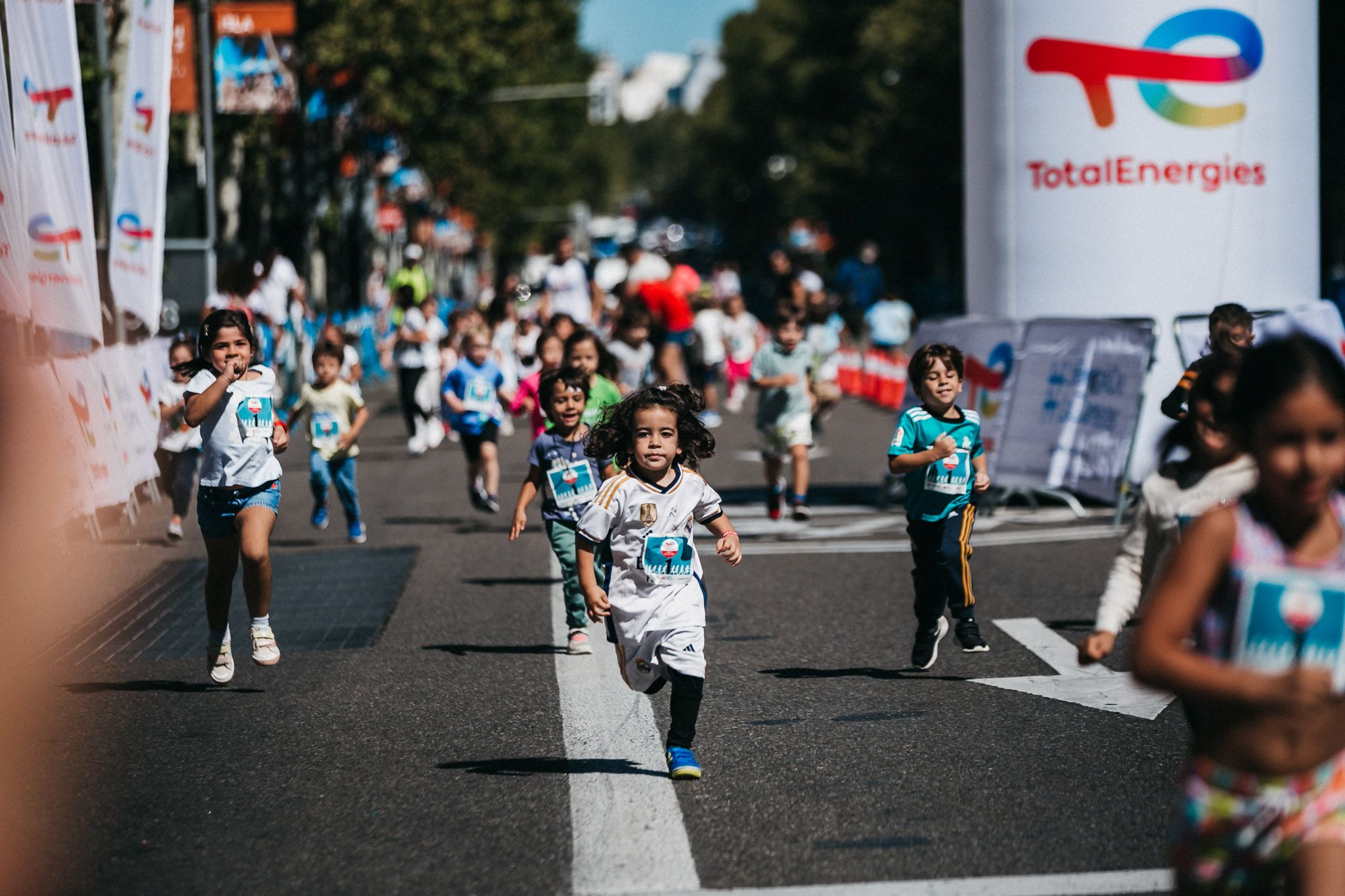 Las mejores fotos de las carreras infantiles en la TotalEnergies Milla Internacional de Madrid 2023. (50)