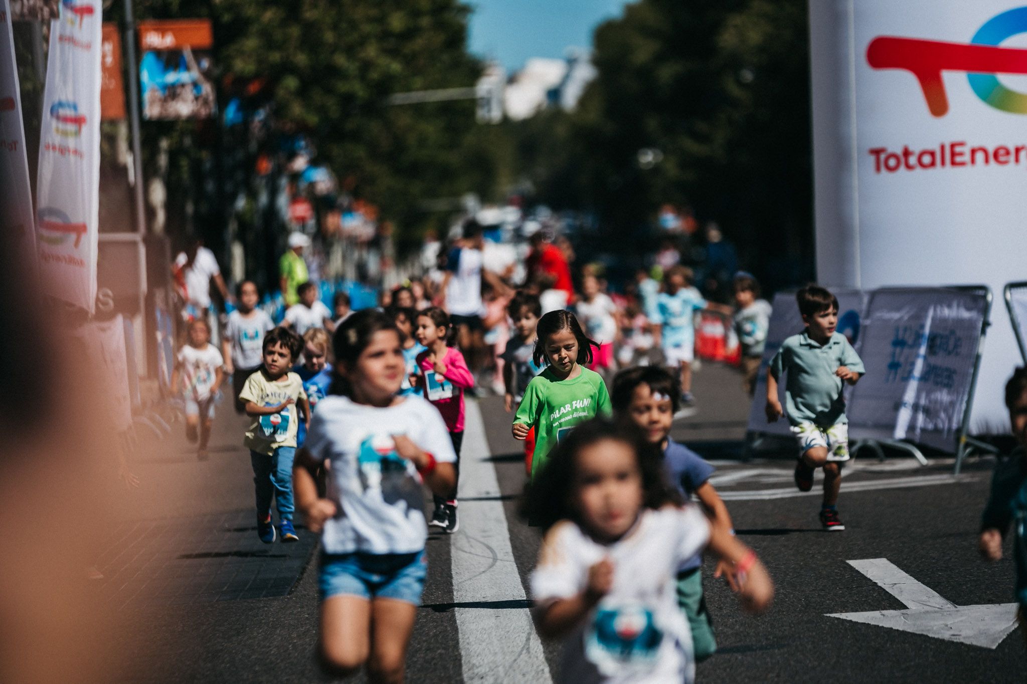 Las mejores fotos de las carreras infantiles en la TotalEnergies Milla Internacional de Madrid 2023. (52)