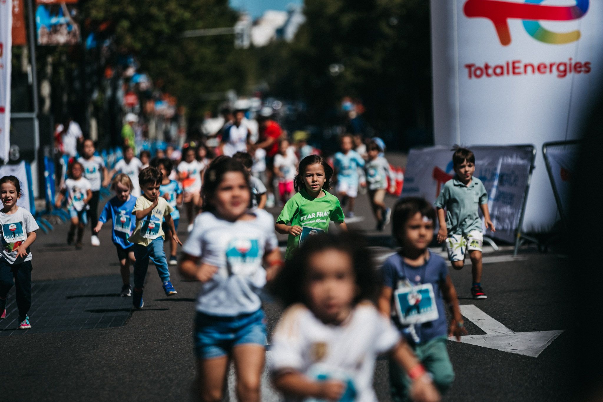 Las mejores fotos de las carreras infantiles en la TotalEnergies Milla Internacional de Madrid 2023. (53)