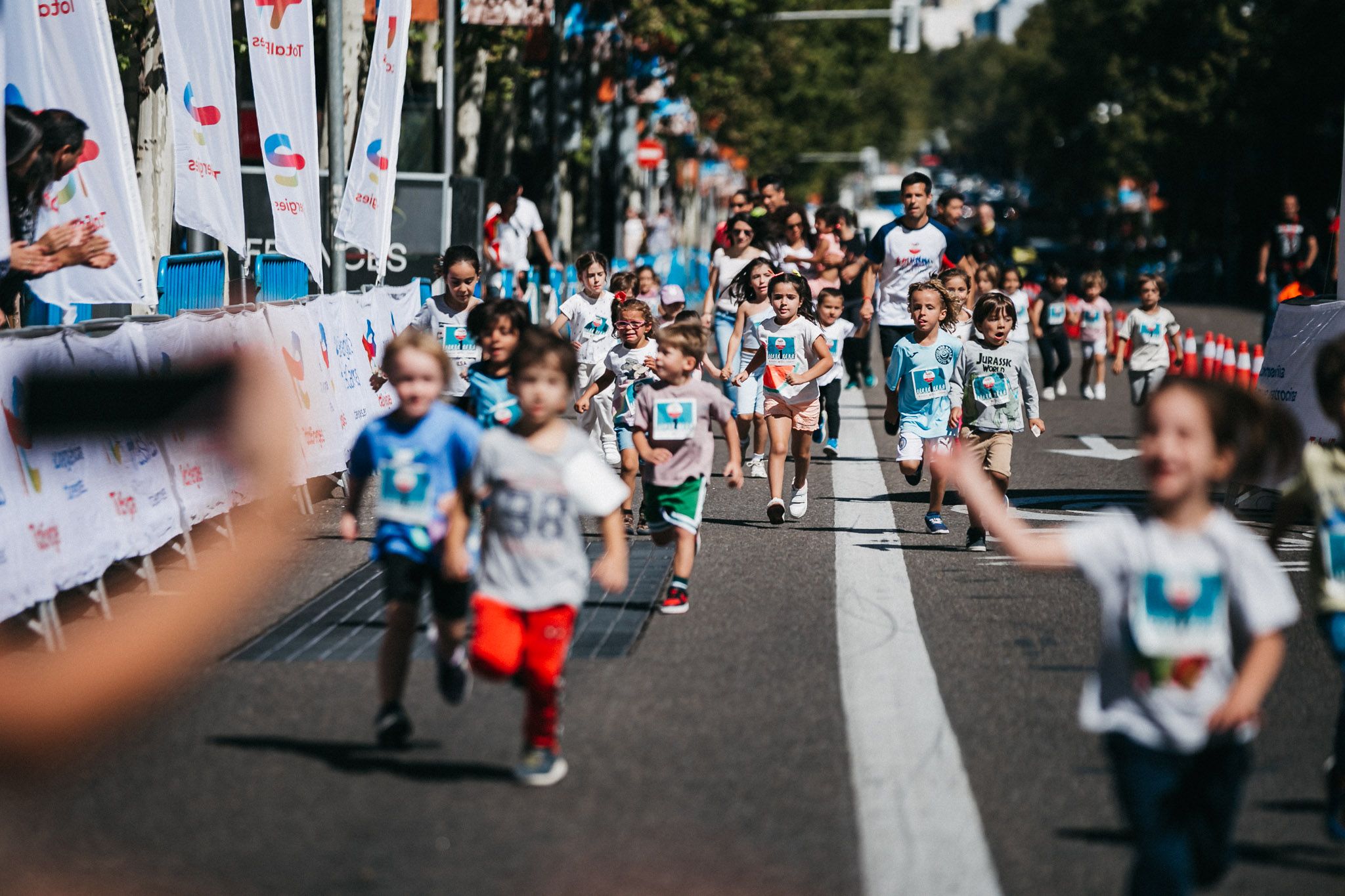 Las mejores fotos de las carreras infantiles en la TotalEnergies Milla Internacional de Madrid 2023. (54)