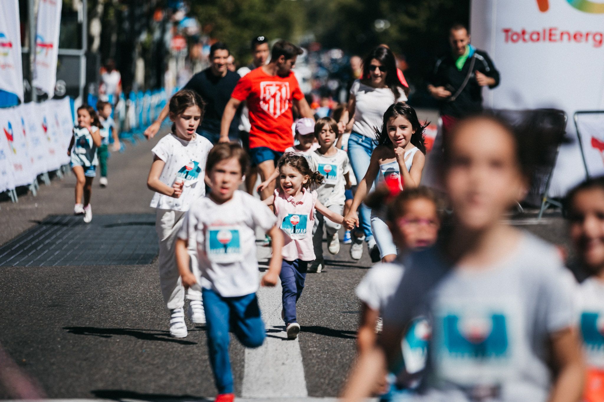 Las mejores fotos de las carreras infantiles en la TotalEnergies Milla Internacional de Madrid 2023. (57)