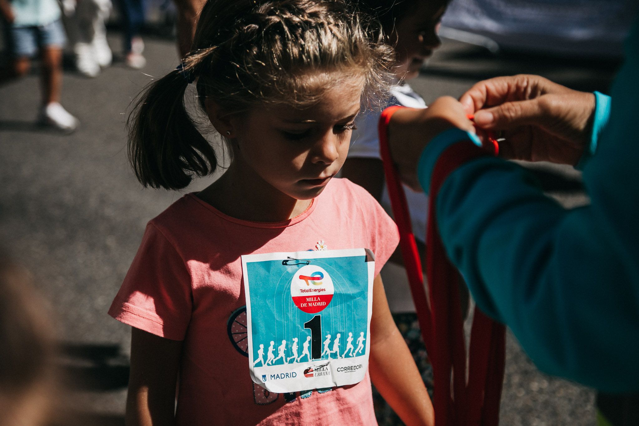 Las mejores fotos de las carreras infantiles en la TotalEnergies Milla Internacional de Madrid 2023. (58)