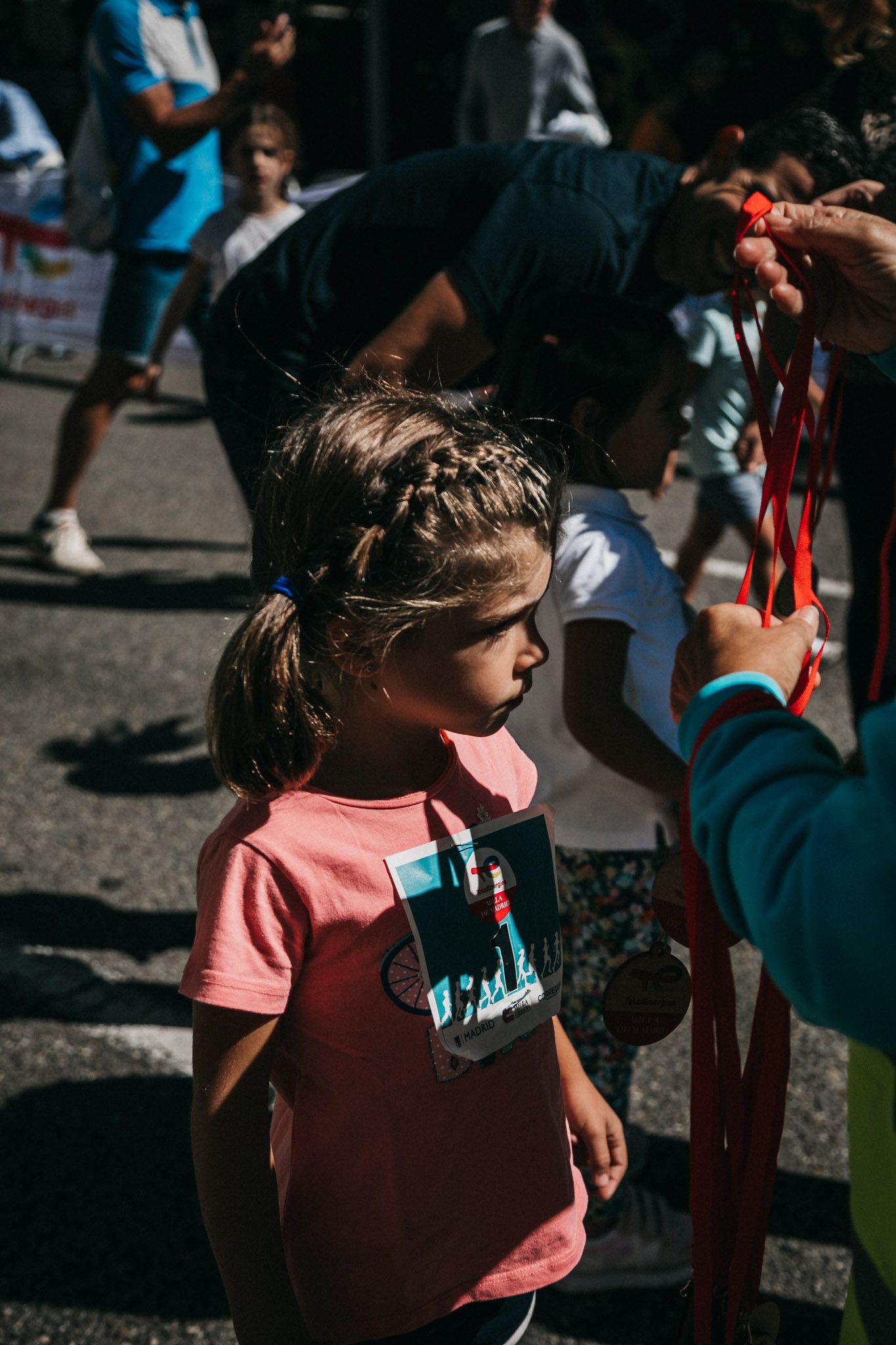 Las mejores fotos de las carreras infantiles en la TotalEnergies Milla Internacional de Madrid 2023. (59)