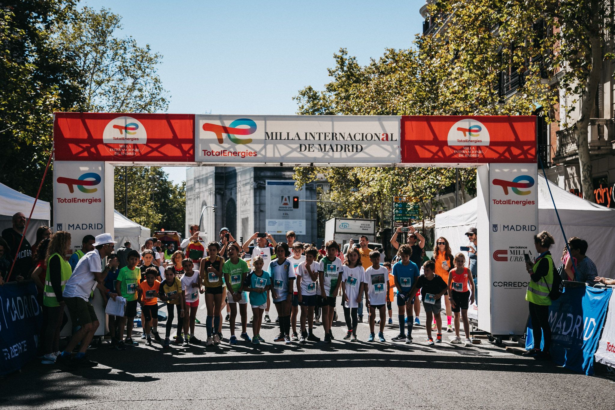 Las mejores fotos de las carreras infantiles en la TotalEnergies Milla Internacional de Madrid 2023. (70)