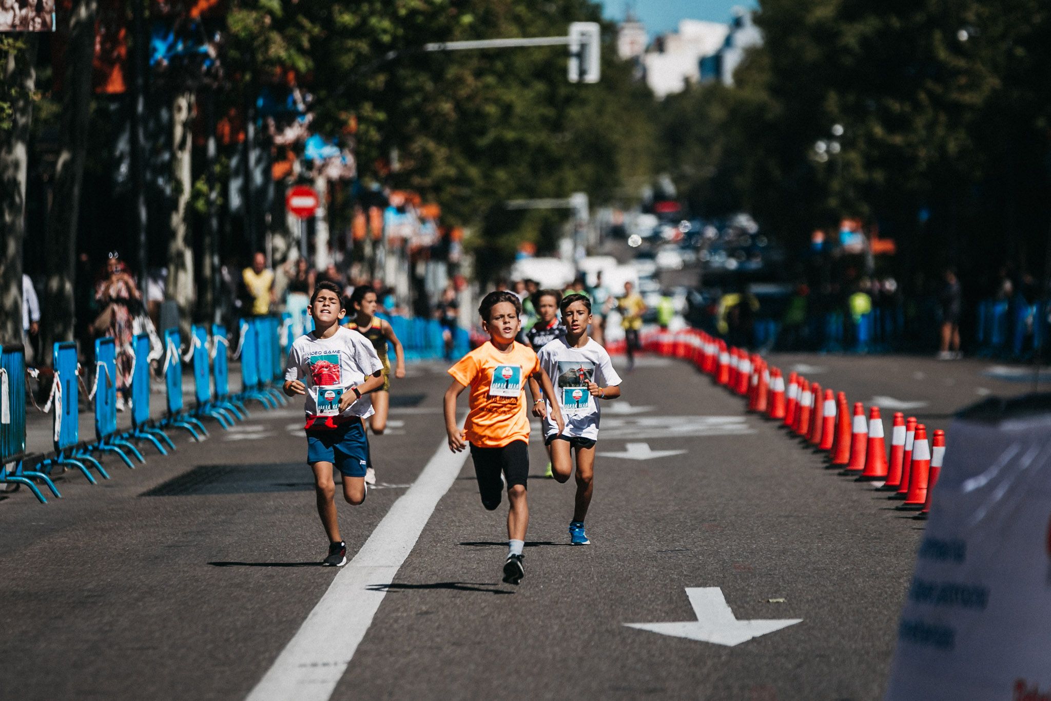 Las mejores fotos de las carreras infantiles en la TotalEnergies Milla Internacional de Madrid 2023. (73)