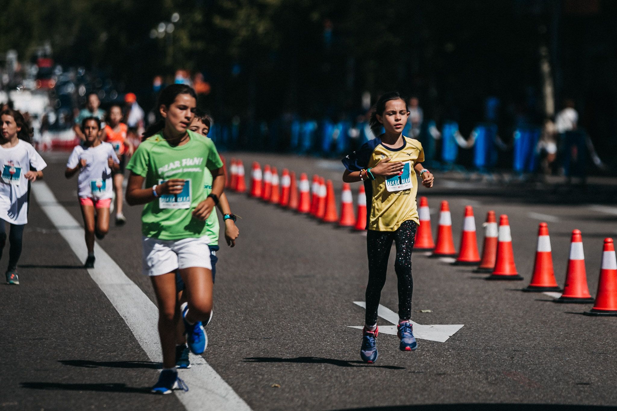 Las mejores fotos de las carreras infantiles en la TotalEnergies Milla Internacional de Madrid 2023. (75)