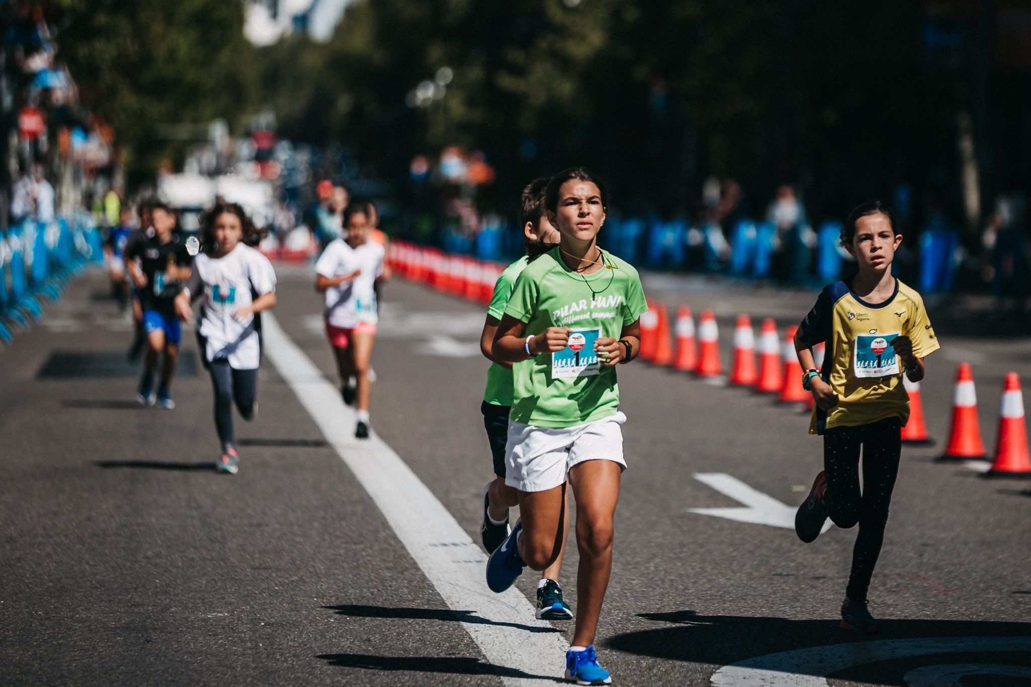 Las mejores fotos de las carreras infantiles en la TotalEnergies Milla Internacional de Madrid 2023. (76)