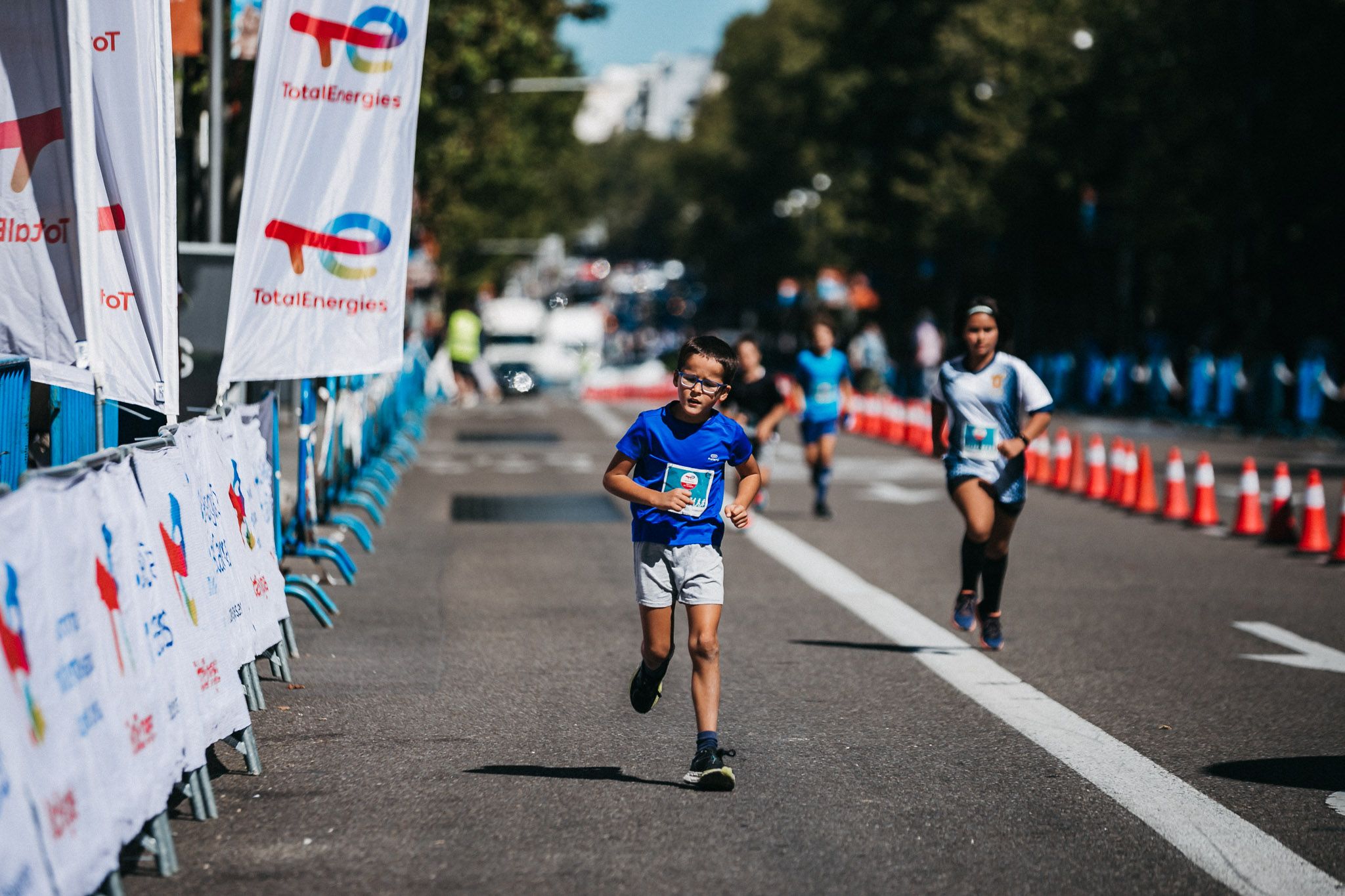Las mejores fotos de las carreras infantiles en la TotalEnergies Milla Internacional de Madrid 2023. (80)