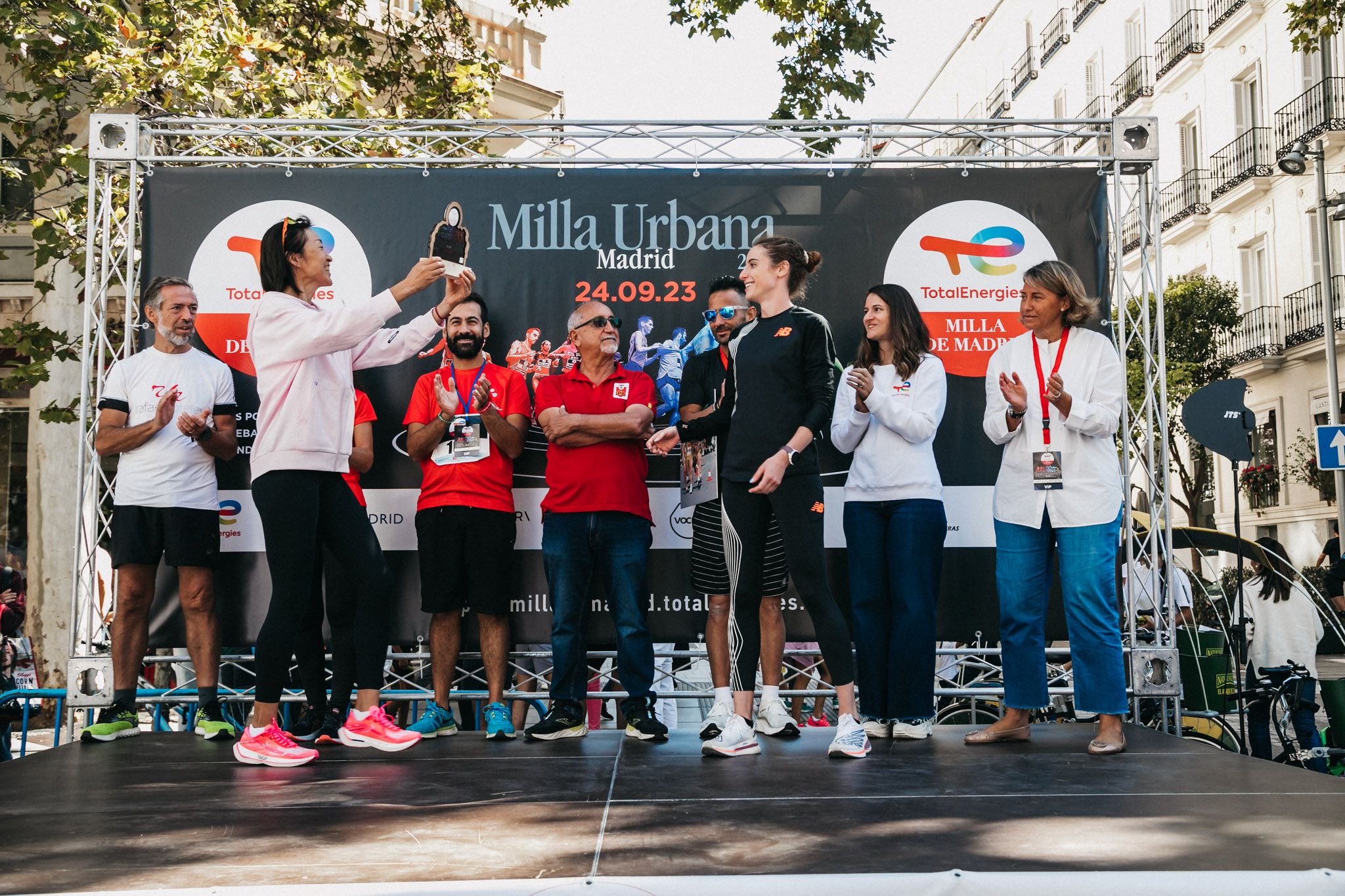 Las mejores fotos de la premiación en la TotalEnergies Milla Internacional de Madrid 2023. (19)