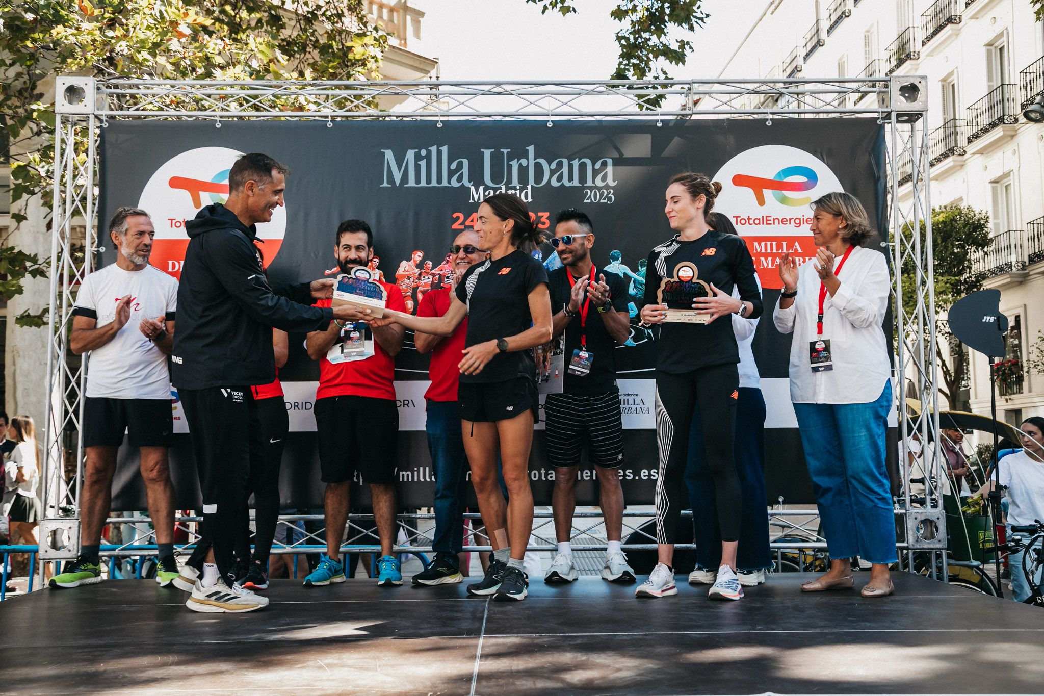 Las mejores fotos de la premiación en la TotalEnergies Milla Internacional de Madrid 2023. (22)