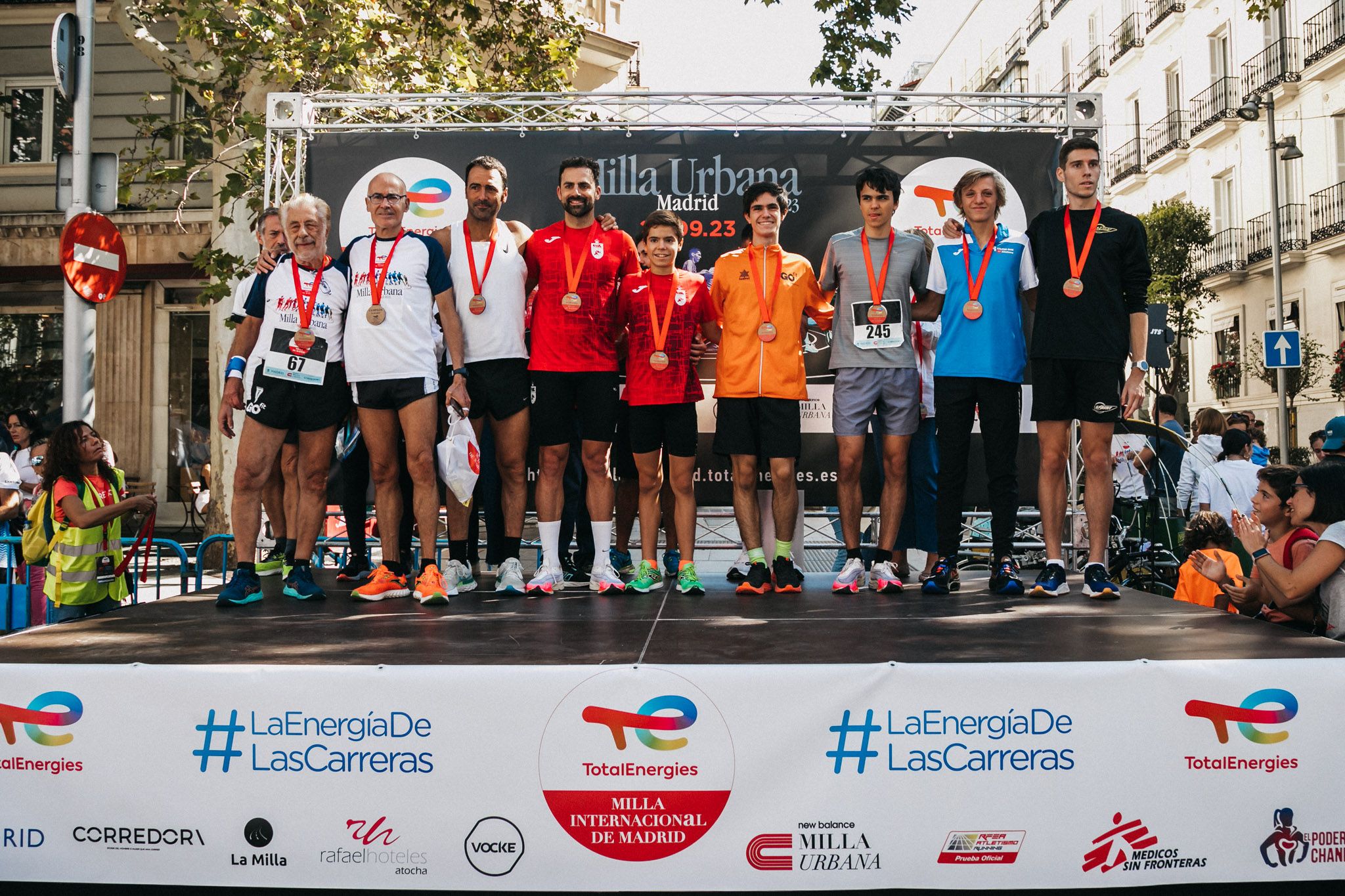 Las mejores fotos de la premiación en la TotalEnergies Milla Internacional de Madrid 2023. (73)